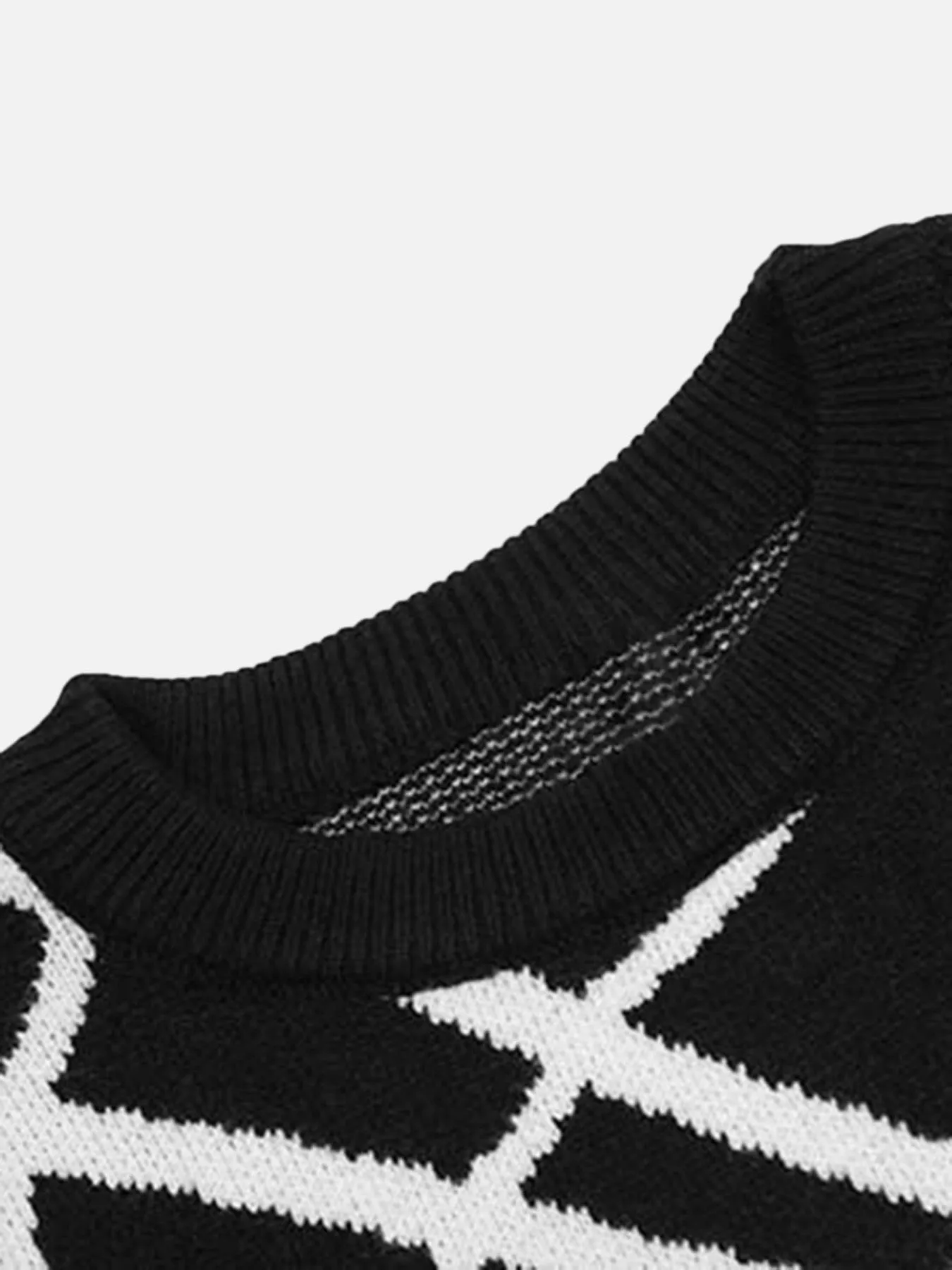 Rimiro - Spider Web Crewneck Sweater