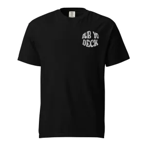 Rub Yo Deck Embroidery Tee