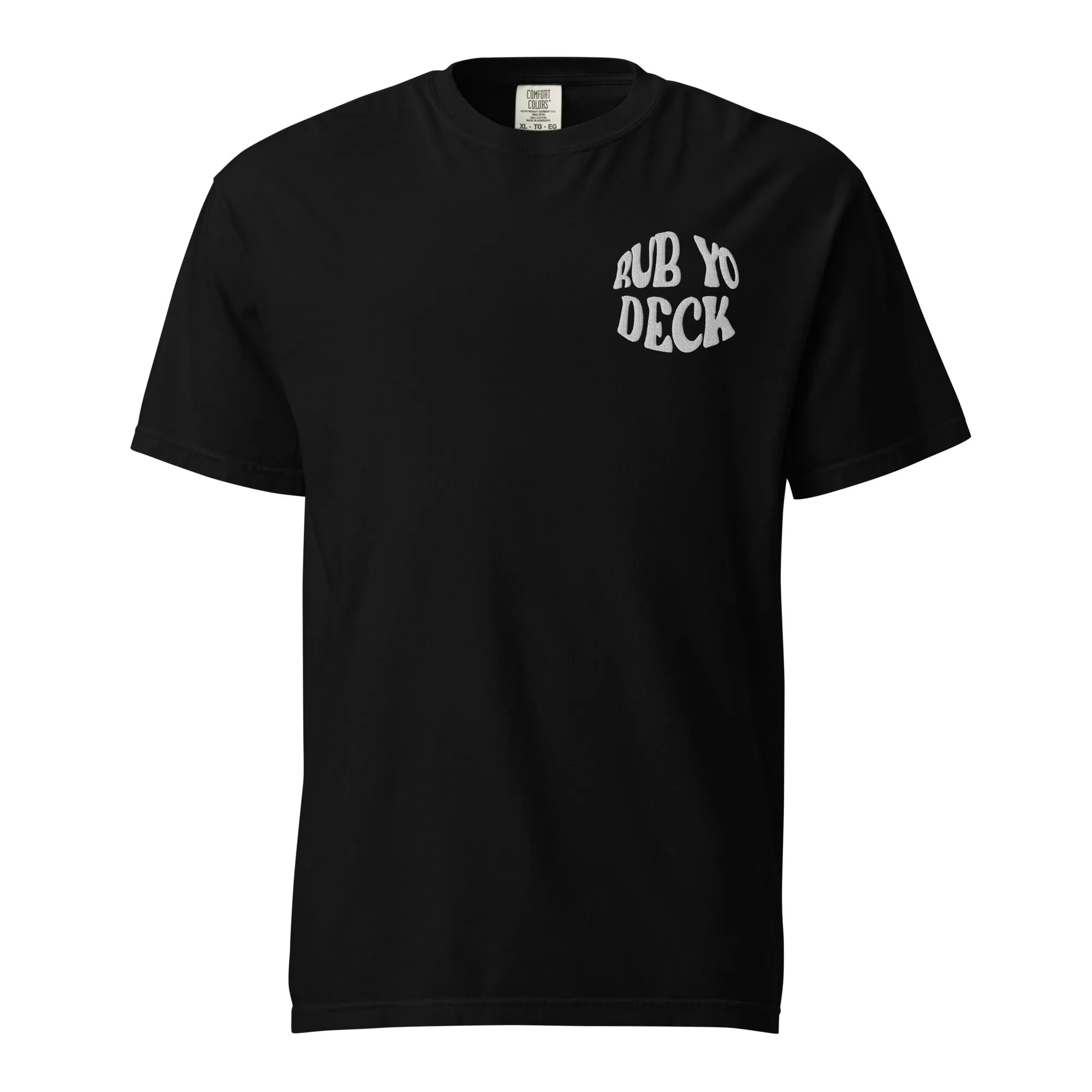 Rub Yo Deck Embroidery Tee