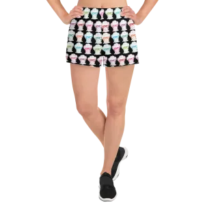 Sammi Haney (Esperanza - Raising Dion) Faces All-Over Women's Athletic Short Shorts