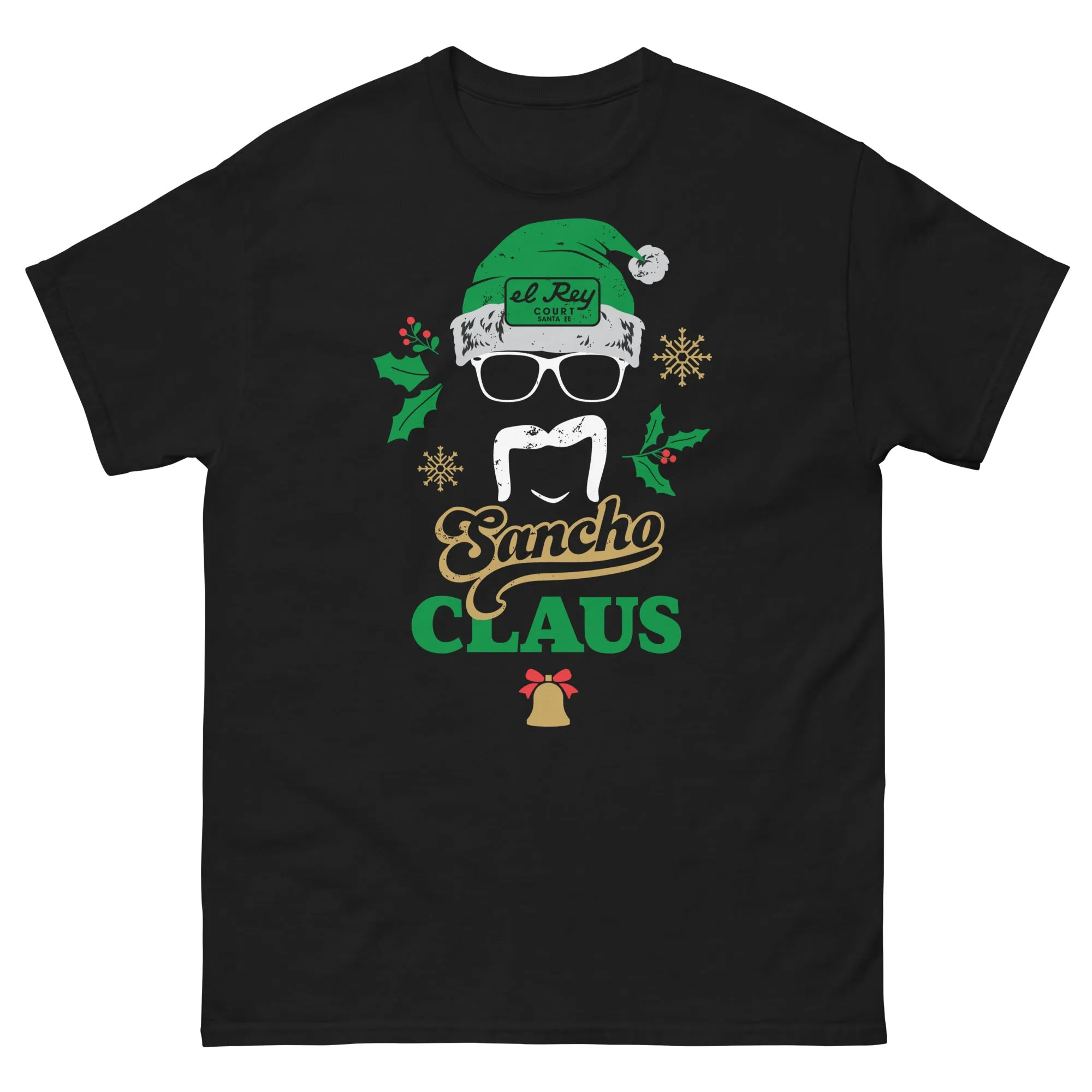 Sancho Claus Green Hat Shirt