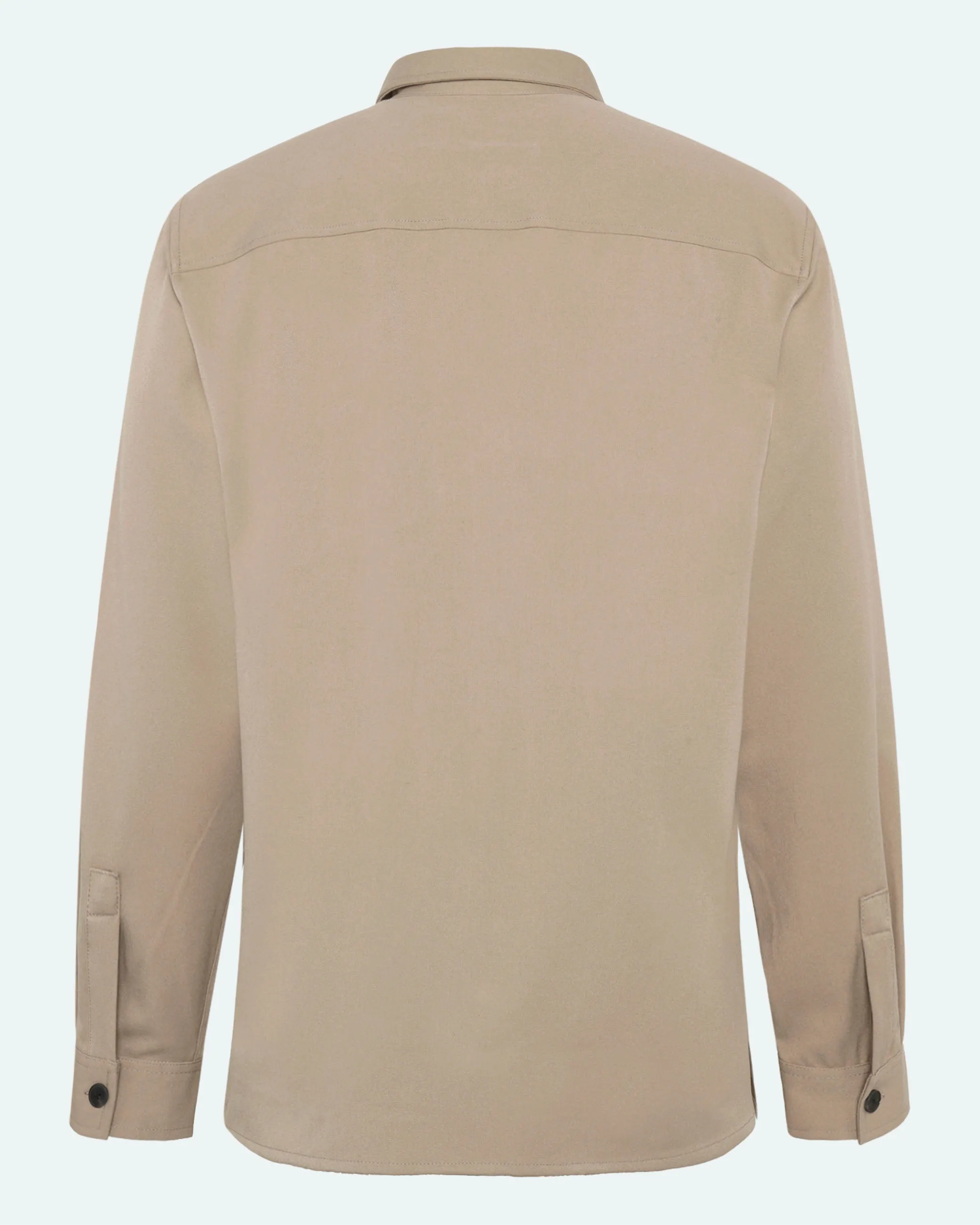 Santon overshirt 3808 - Chinchilla