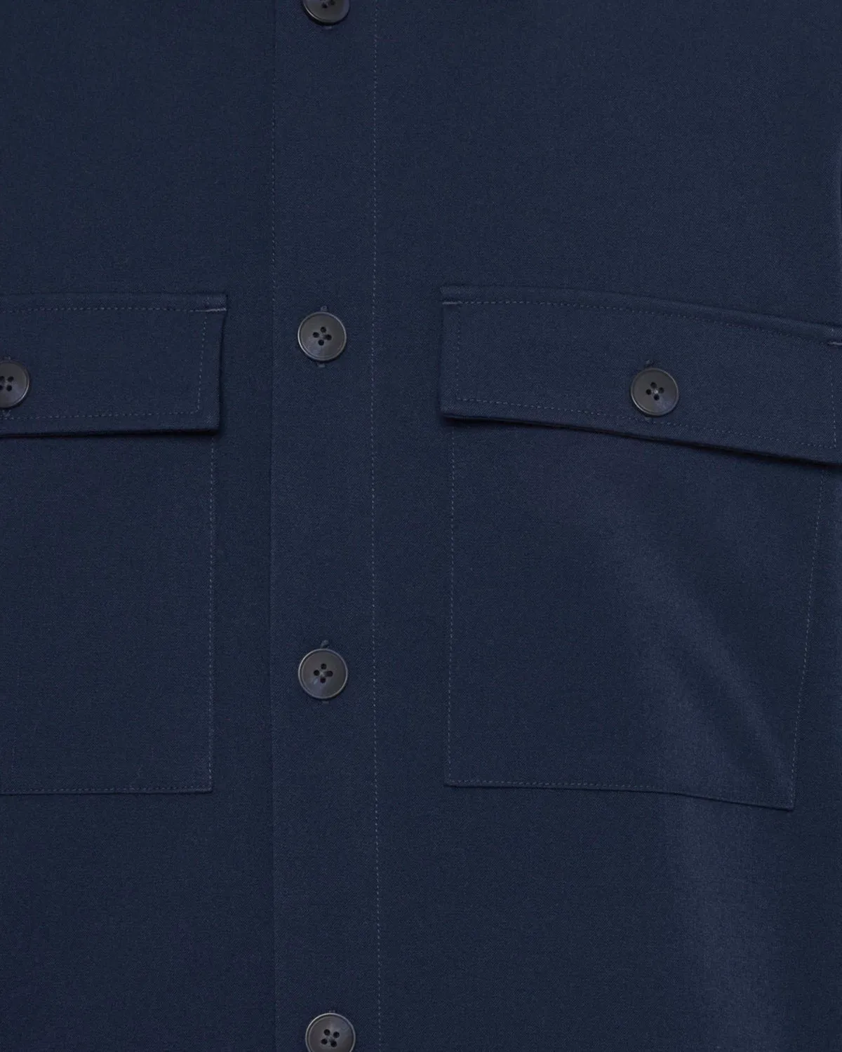 Santon overshirt 3808 - Sky Captain