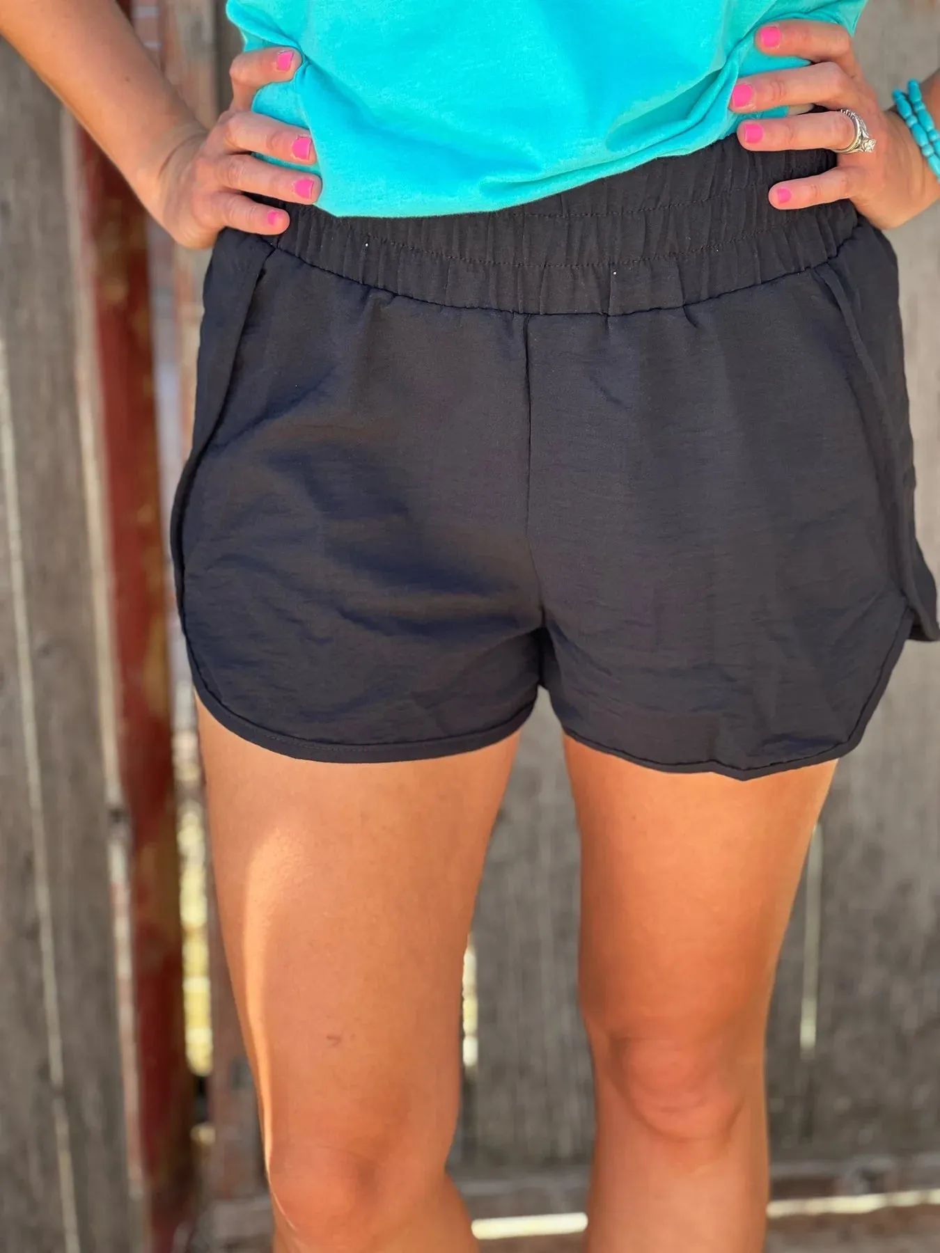 Sassy Black Everyday Shorts