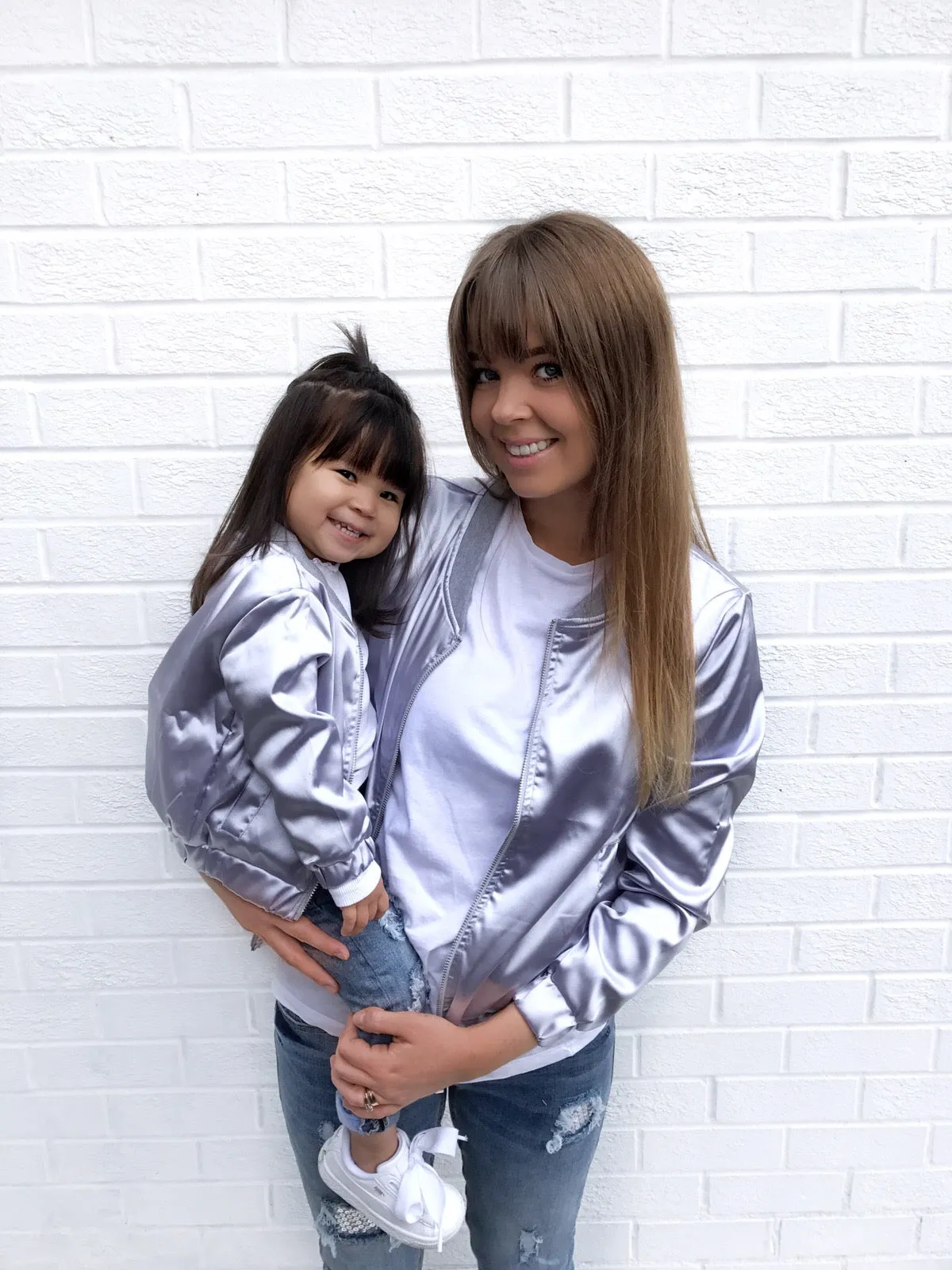 Satin bomber jacket - CHILD