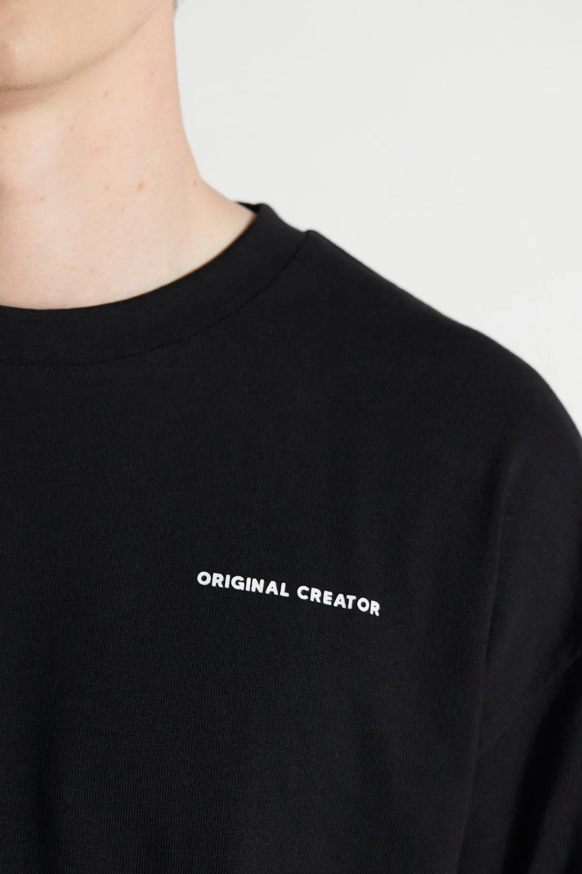 Scripture Long Sleeve T-shirt - Jet Black