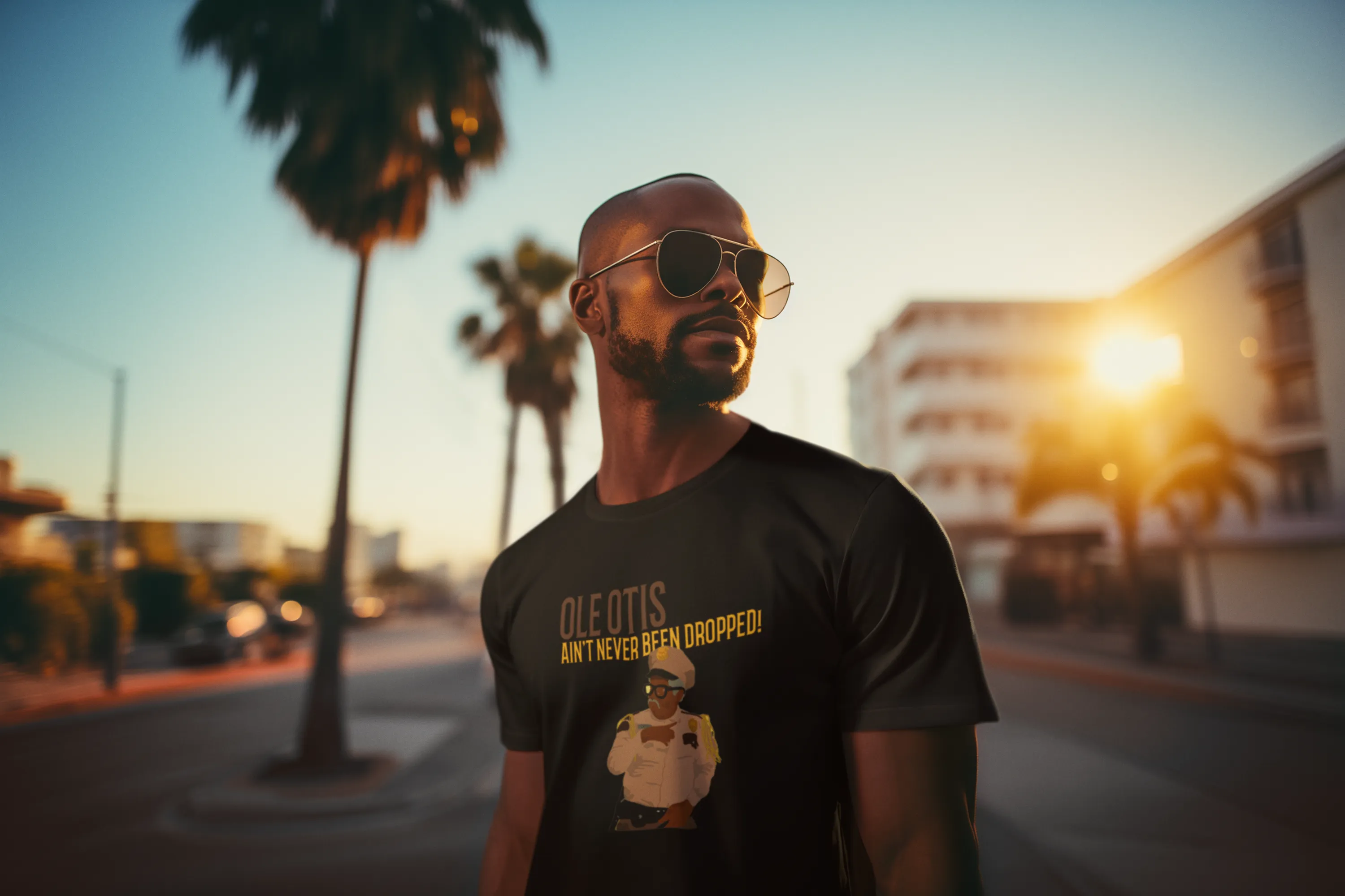 Security Legend: Otis Ain't Never Been Dropped! - T-Shirt