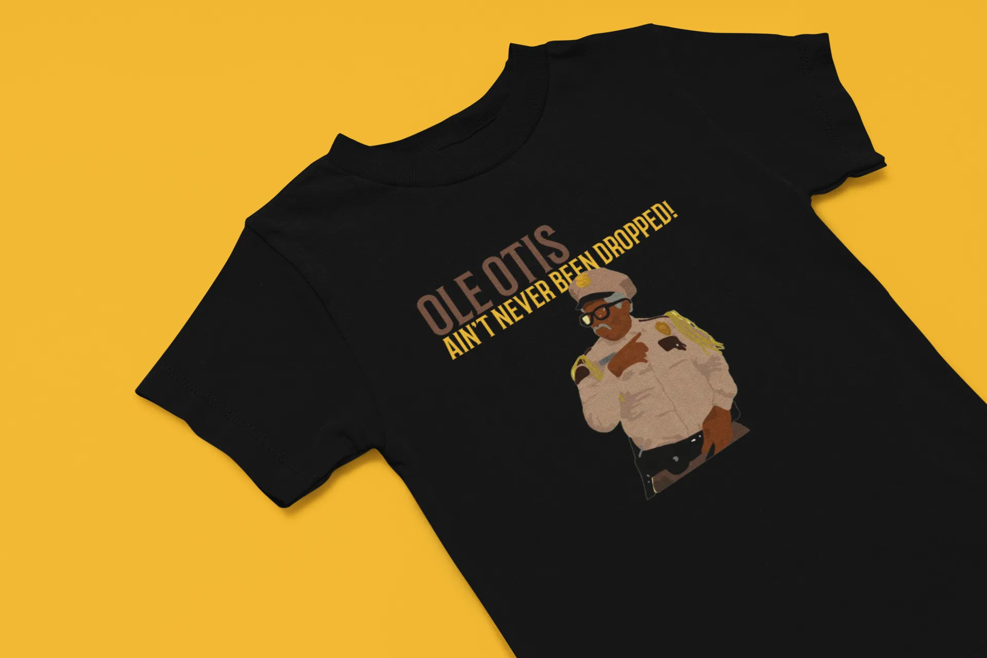 Security Legend: Otis Ain't Never Been Dropped! - T-Shirt