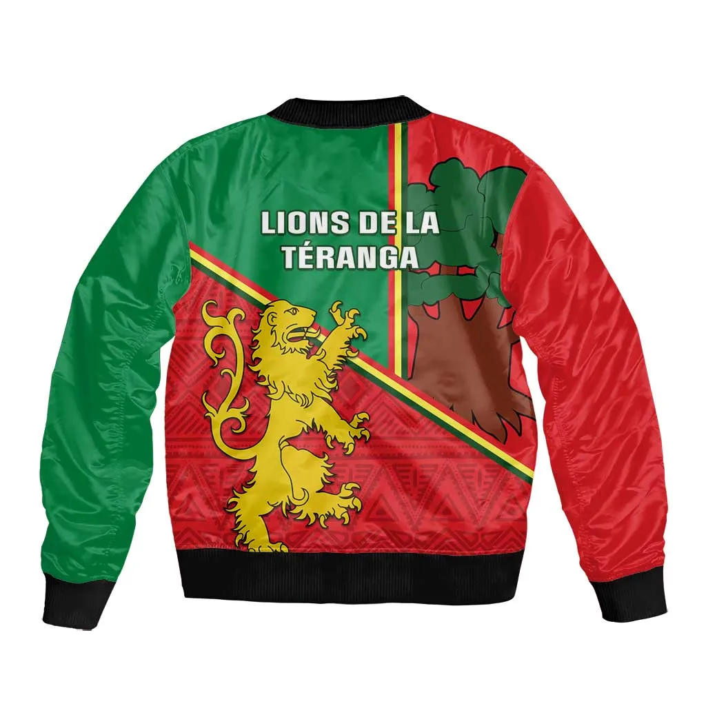 Senegal Football Bomber Jacket 2024 Go Champions Lions De La Teranga LT14