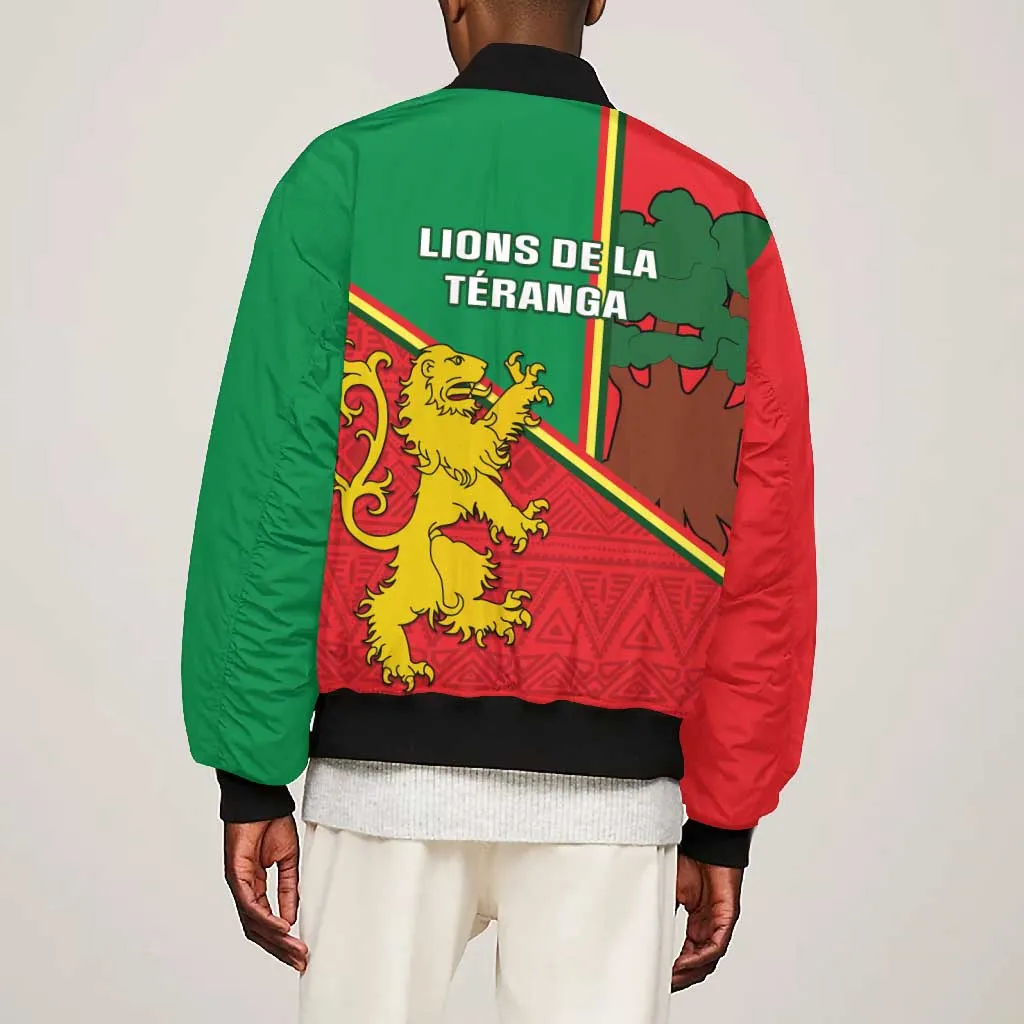 Senegal Football Bomber Jacket 2024 Go Champions Lions De La Teranga LT14