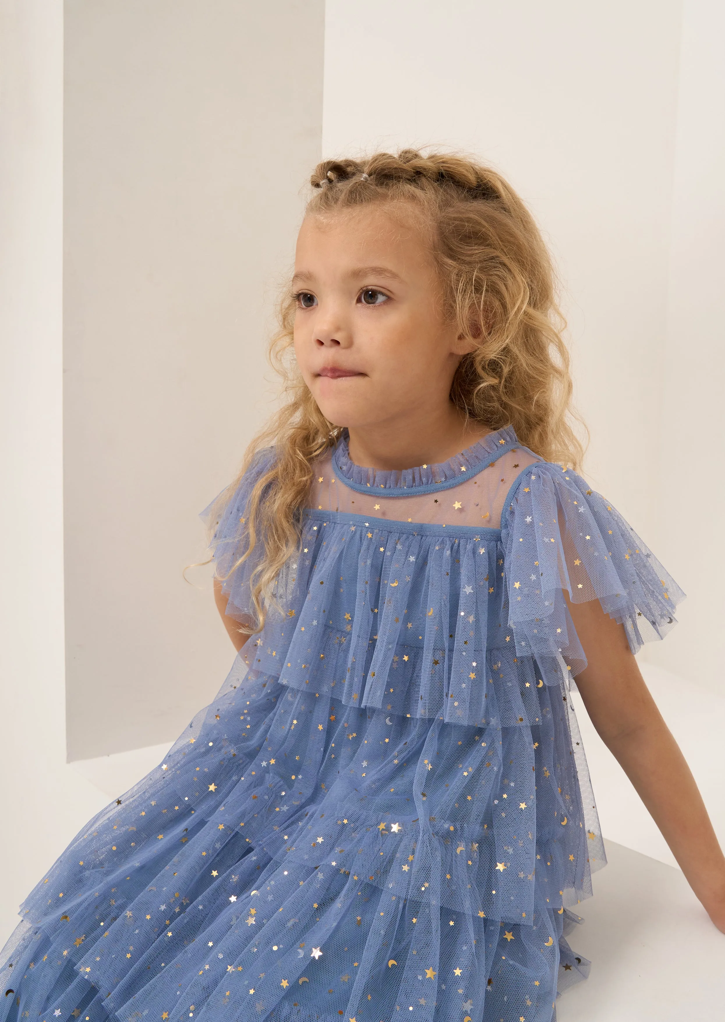 Serenity Star Mesh Dress