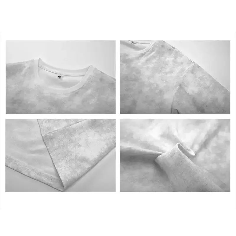 Shadow Monarch Tie‑Dye Oversized Tee