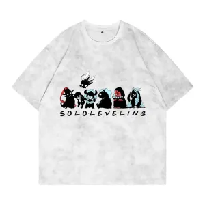 Shadow Monarch Tie‑Dye Oversized Tee