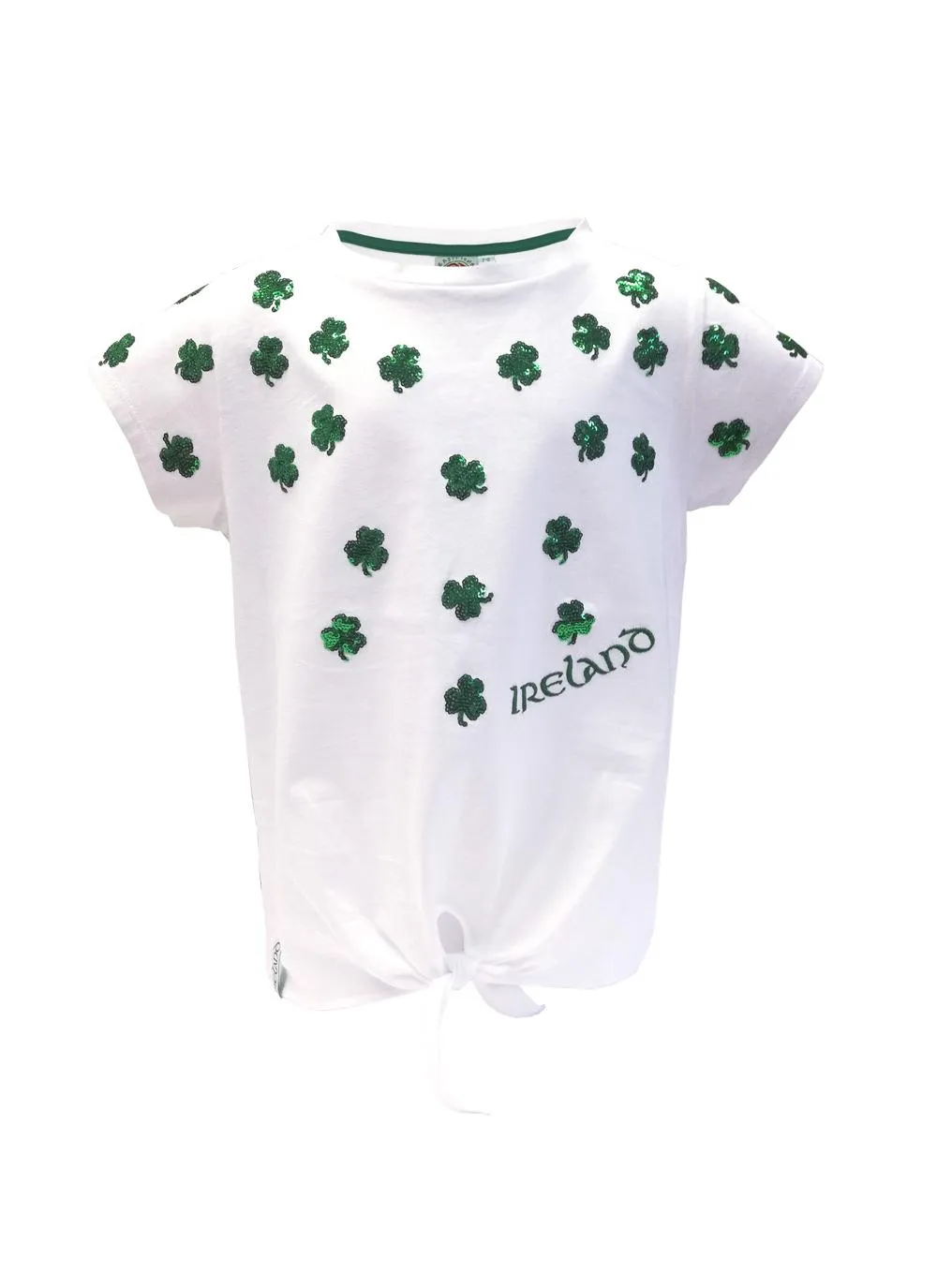 Shamrock Reversible Sequence Cotton Top
