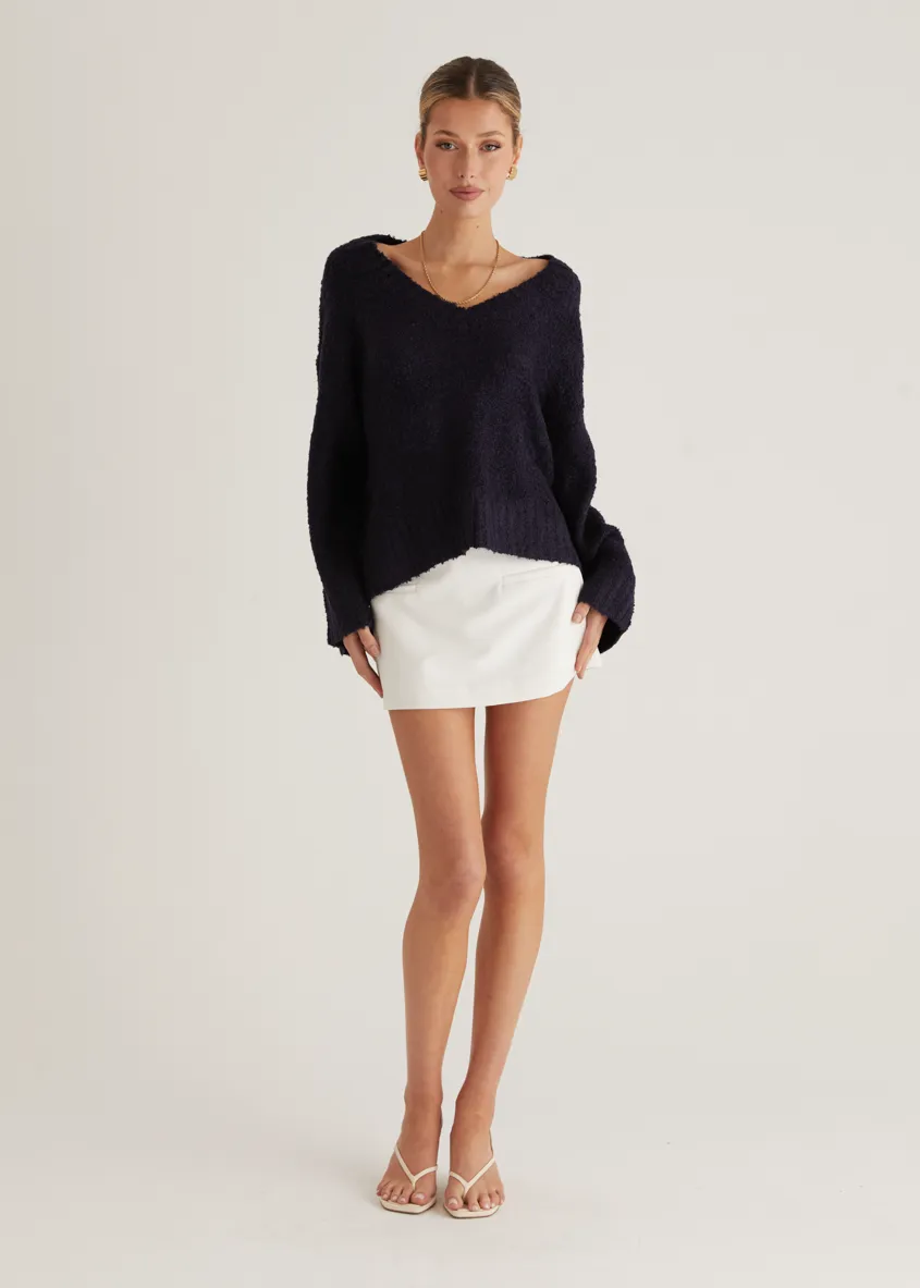Shanti Sweater - Navy