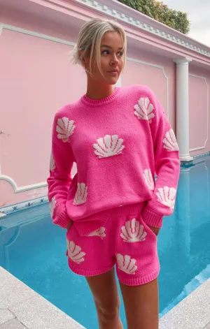 Shell Out Pink Boardwalk Shorts
