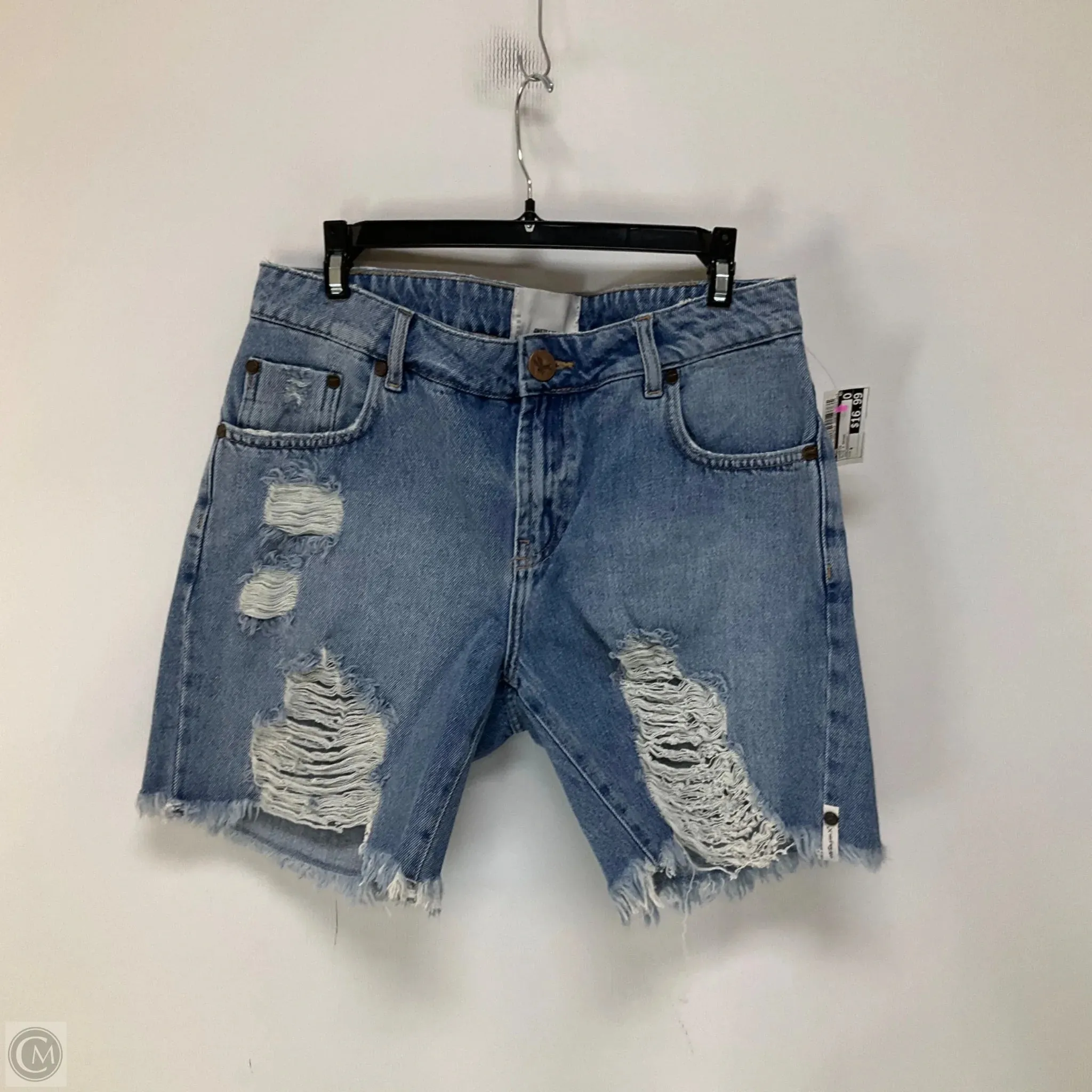 Shorts By Cmb In Blue & Brown, Size: 4
