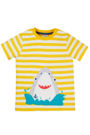 Sid Shark Applique Short Sleeve Shirt [only 2-3 & 7-8 Years left]