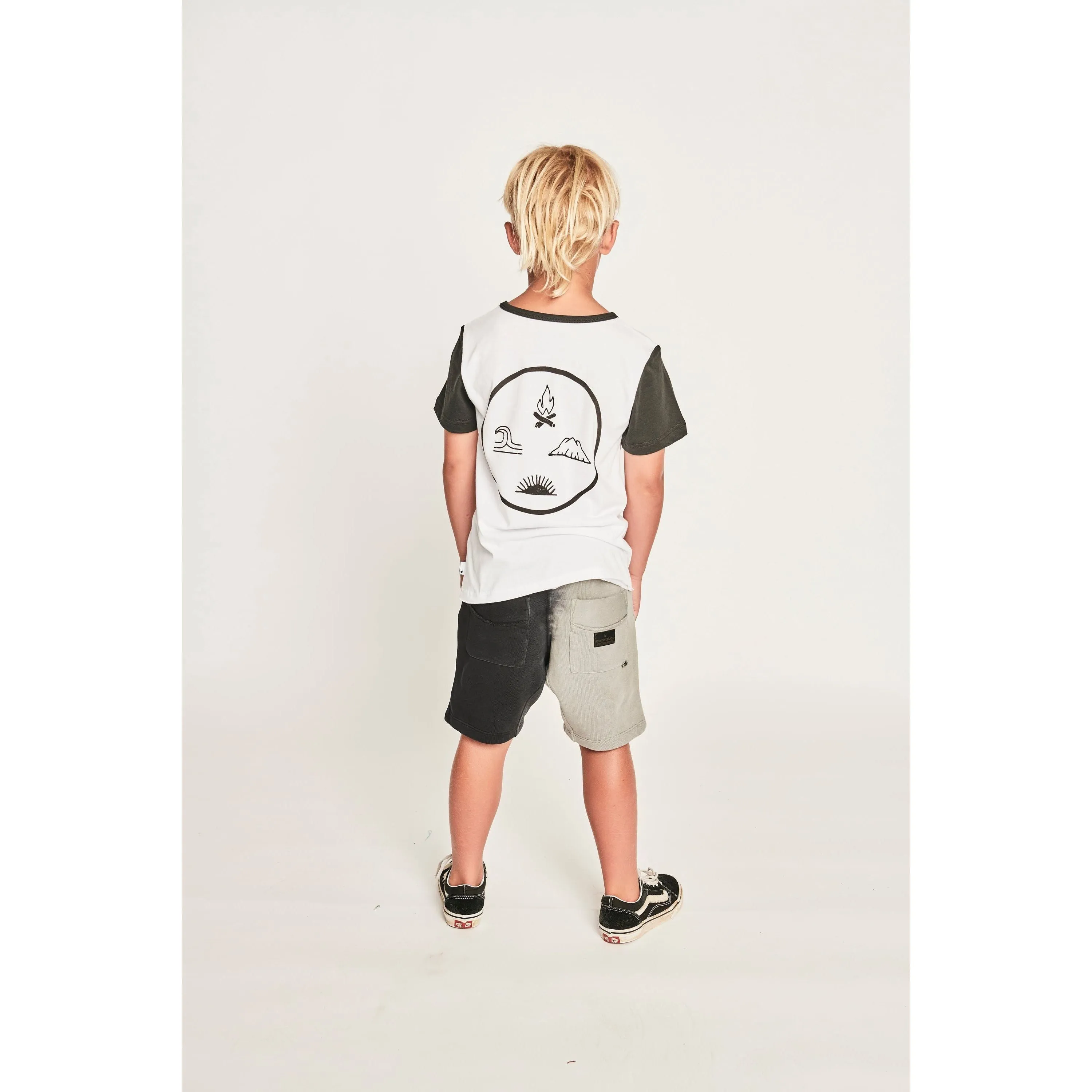 Sidewinder Ss Tee - White/Blk