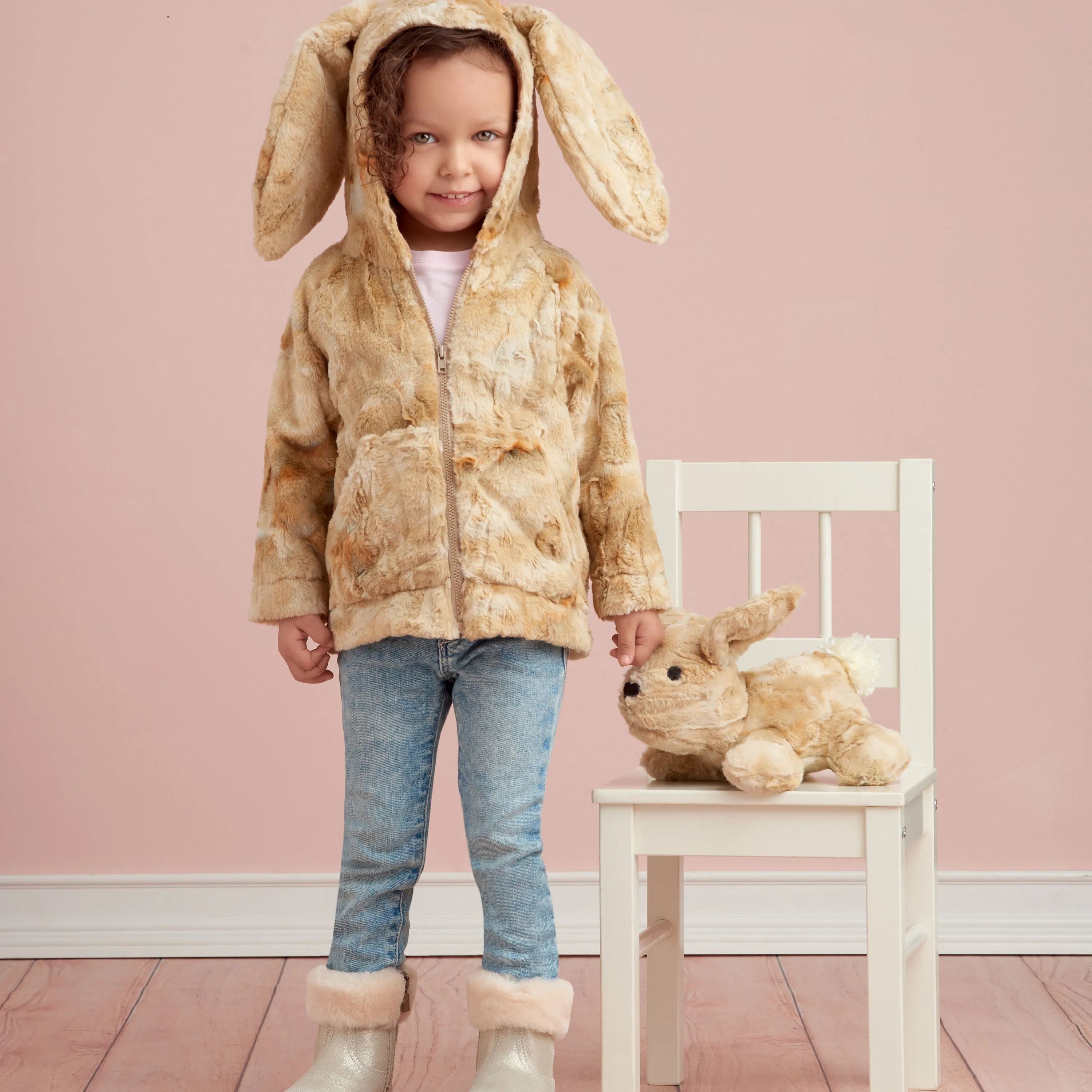 Simplicity Pattern 9391 Toddler's Jacket & Plush