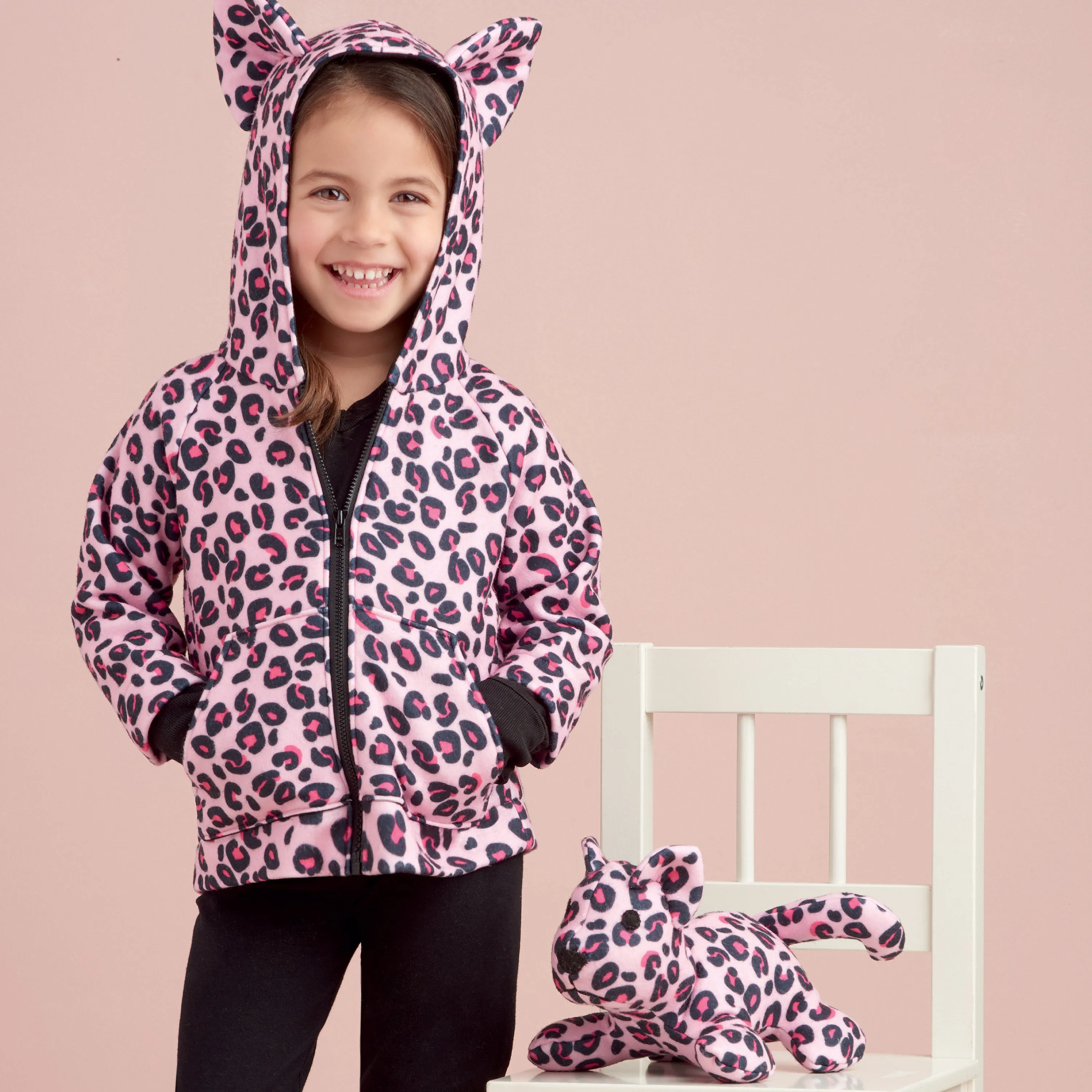 Simplicity Pattern 9391 Toddler's Jacket & Plush
