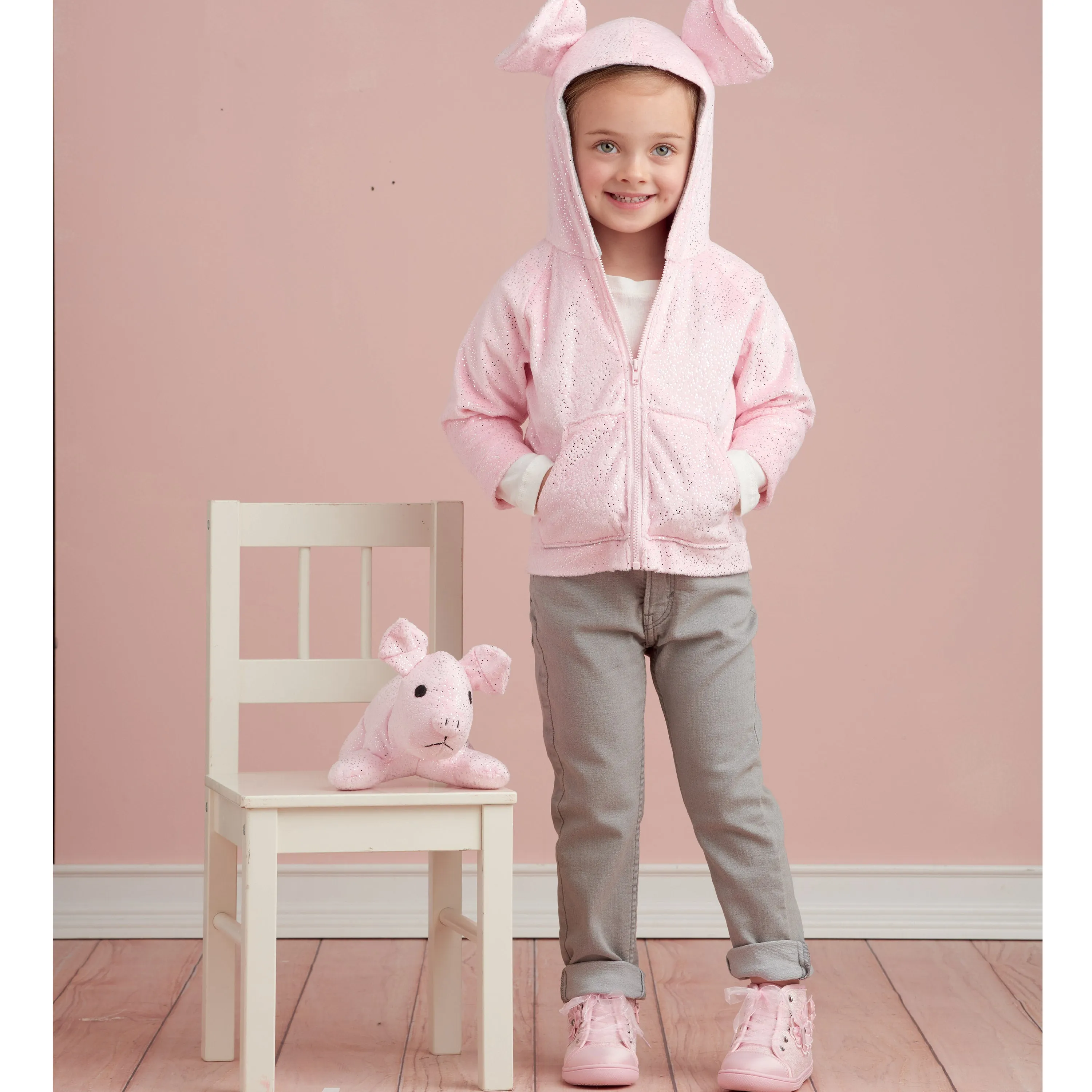 Simplicity Pattern 9391 Toddler's Jacket & Plush