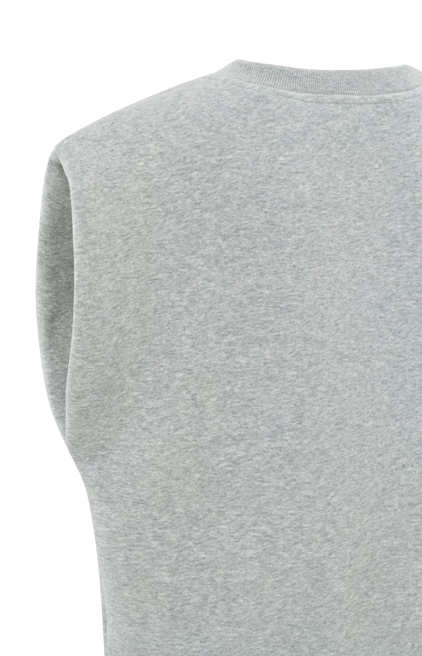 Sleeveless jersey vest with a V-neck in a regular fit
