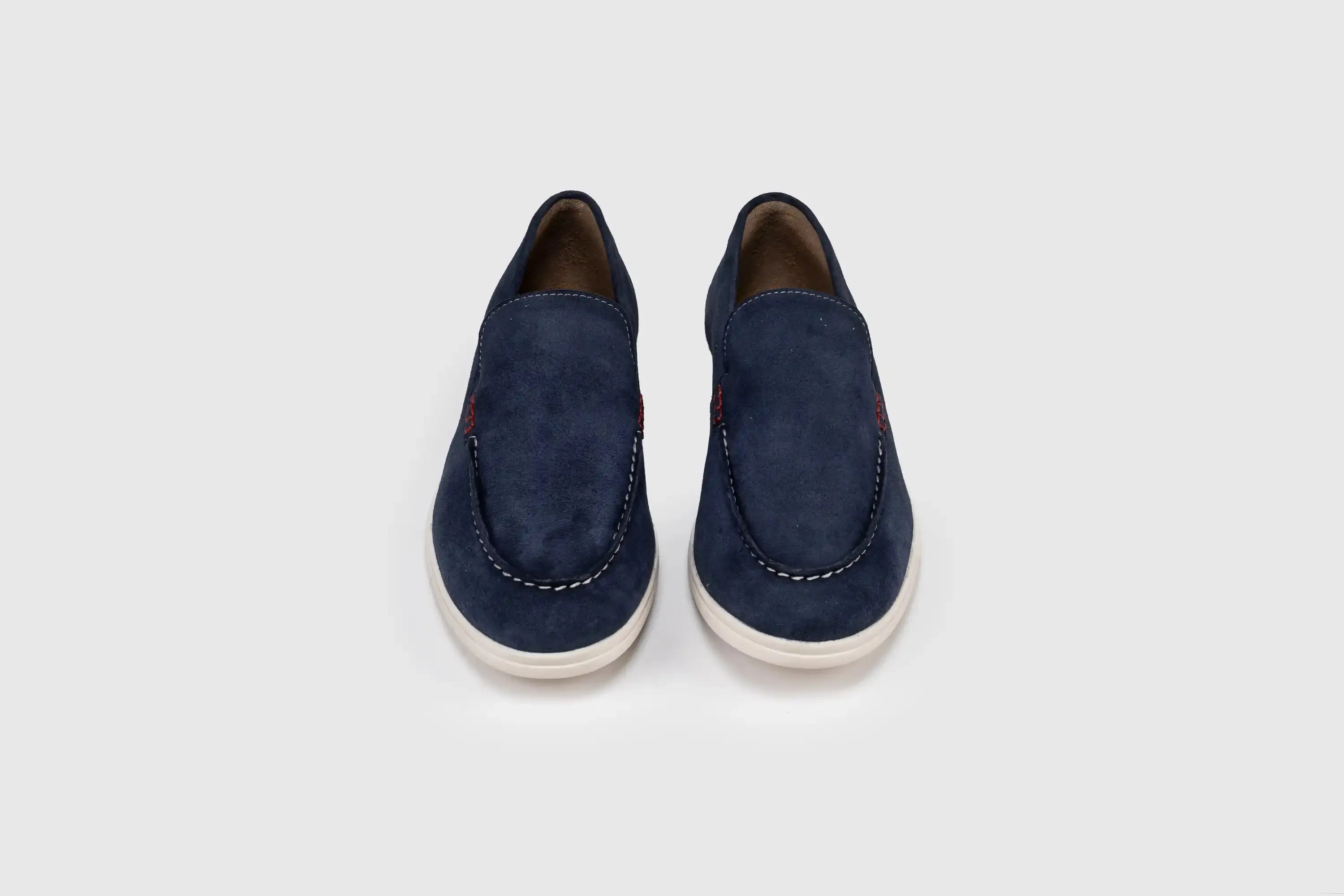 Sloane Mens Shoes Rocca Suede Loafer Navy Blue