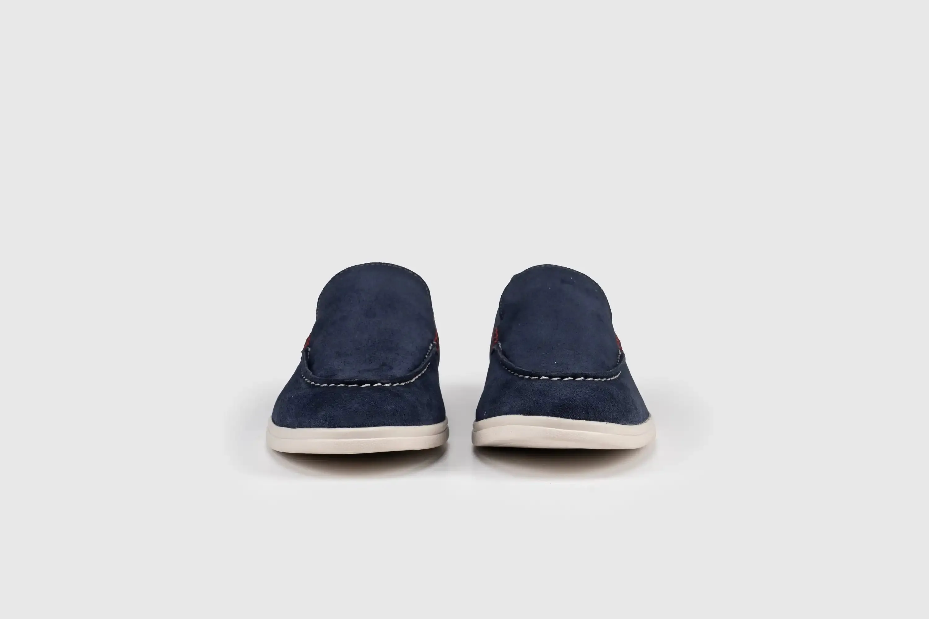 Sloane Mens Shoes Rocca Suede Loafer Navy Blue