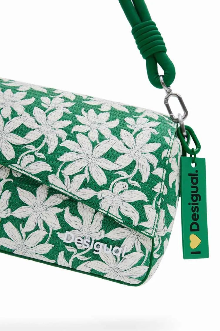 Small Textured Floral Bag