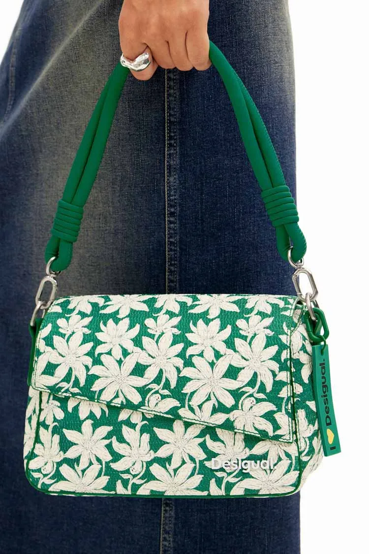 Small Textured Floral Bag