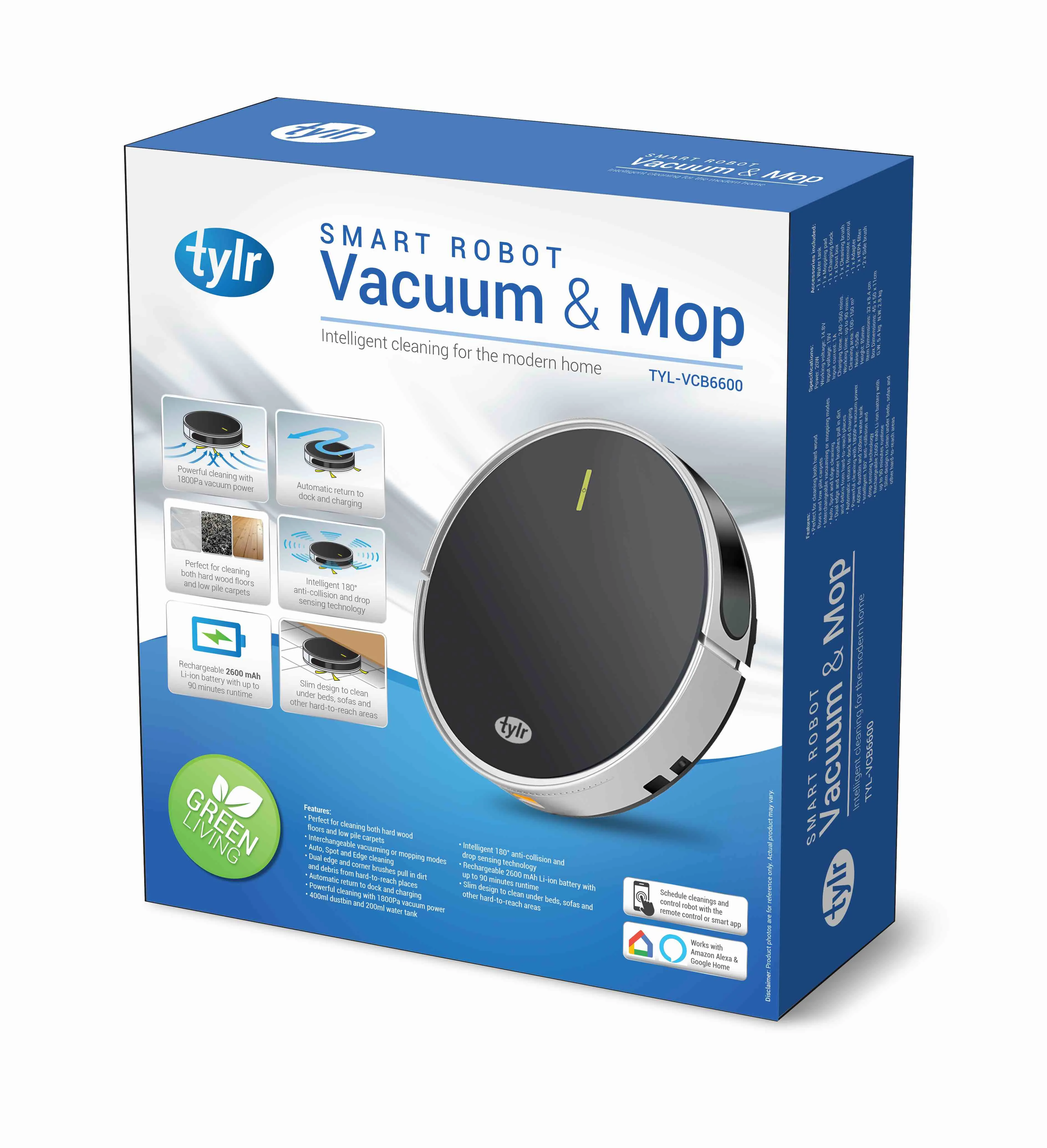 Smart Robot Vacuum & Mop