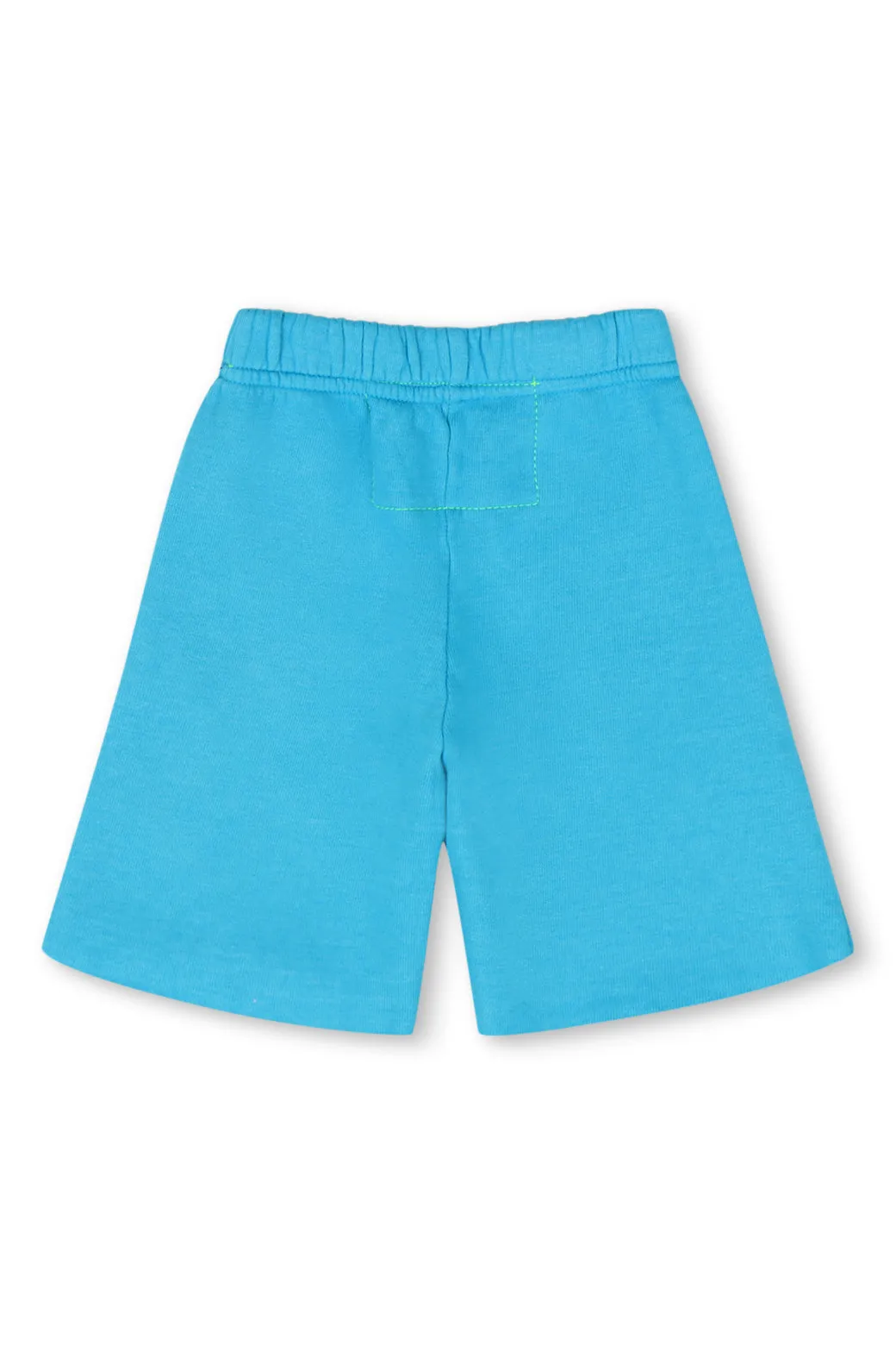 SMILEY KIDS SWEATSHORTS - NEON BLUE