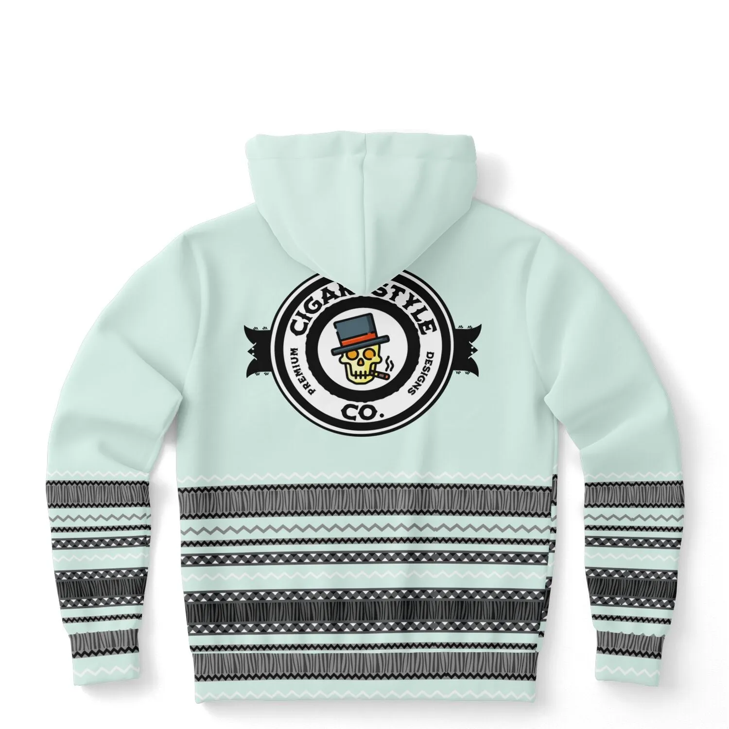 Smokin' Blue Indian Hoodie