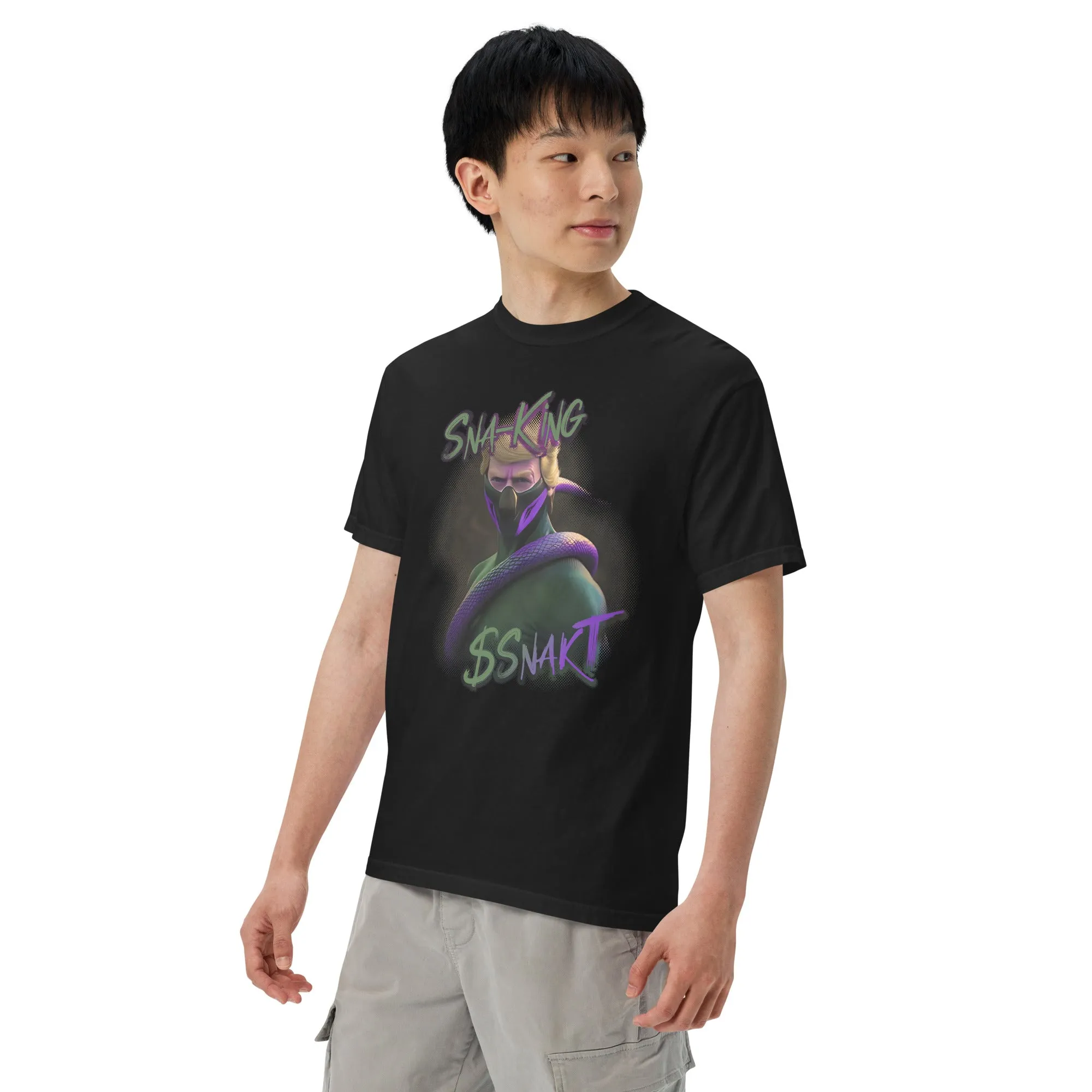SnakT Sna-King Unisex heavyweight t-shirt