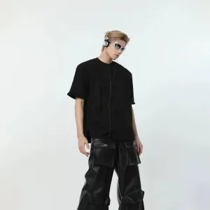Solid Color Short Sleeve T-shirt