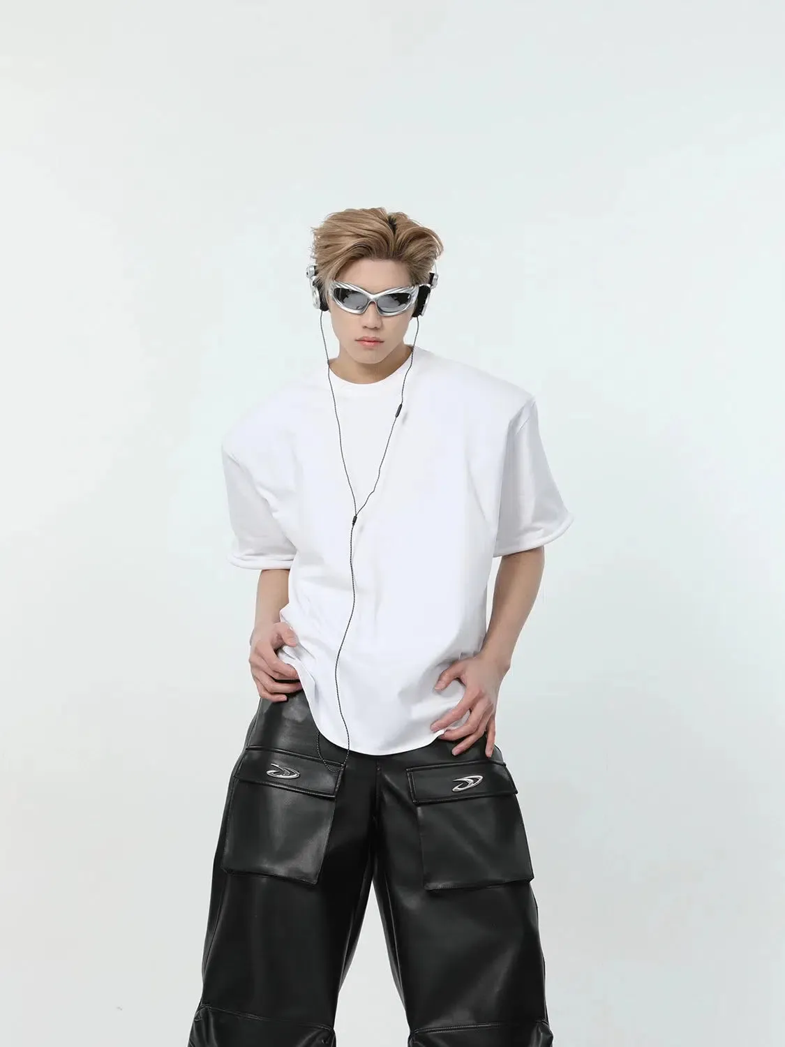 Solid Color Short Sleeve T-shirt