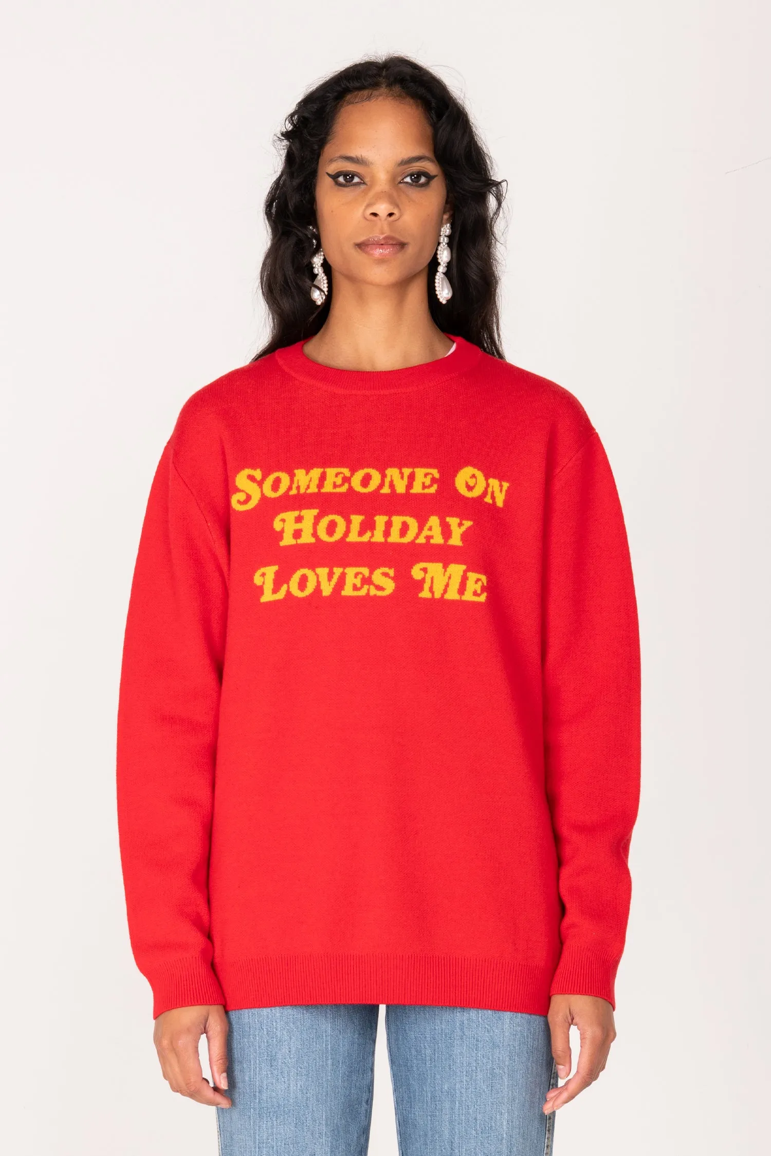 Someone On Holiday Unisex Sweater