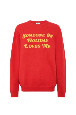 Someone On Holiday Unisex Sweater