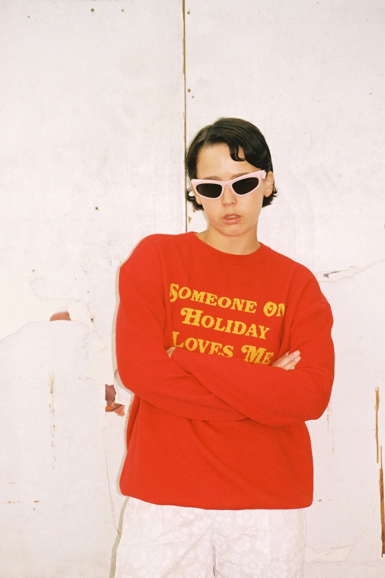 Someone On Holiday Unisex Sweater