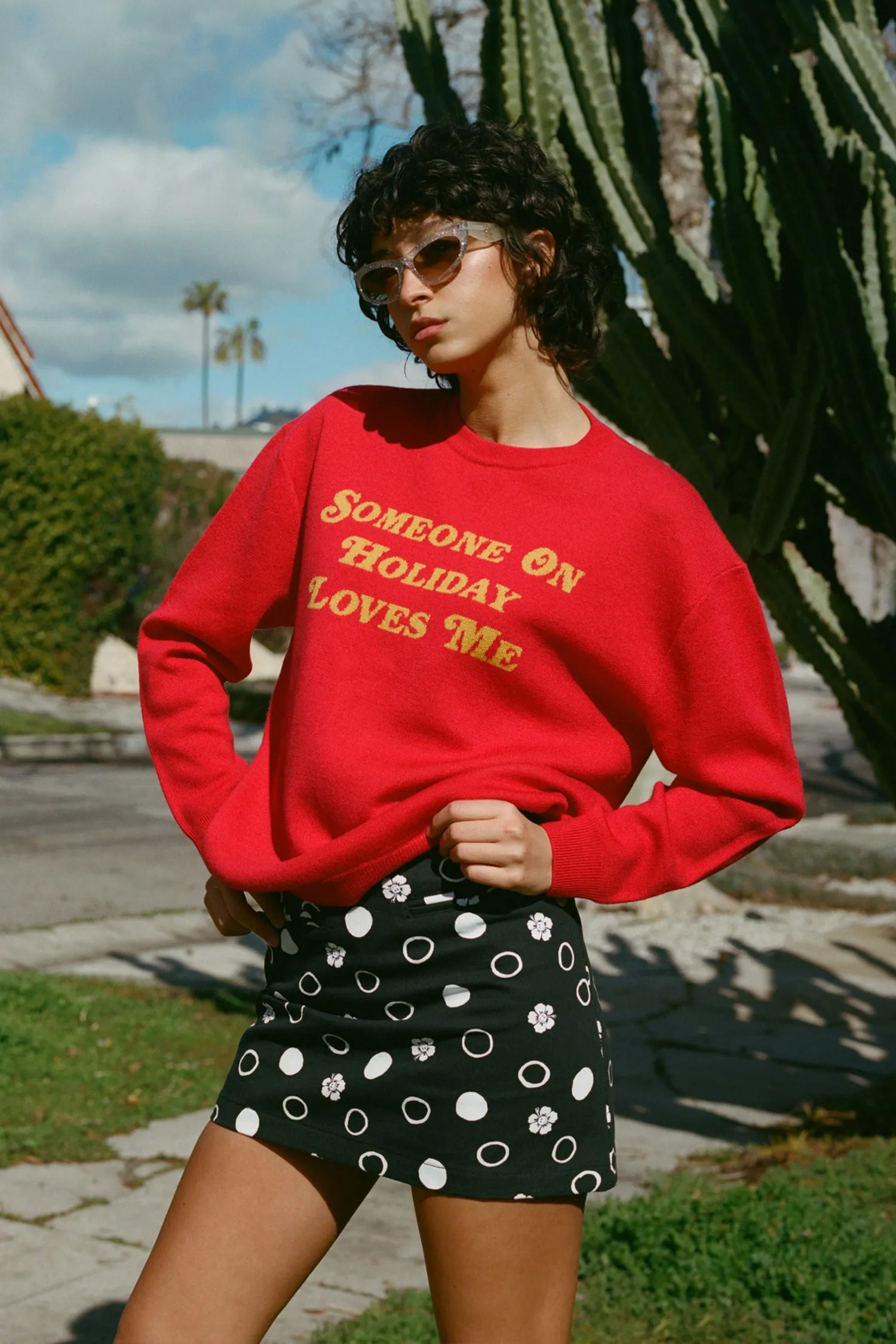 Someone On Holiday Unisex Sweater