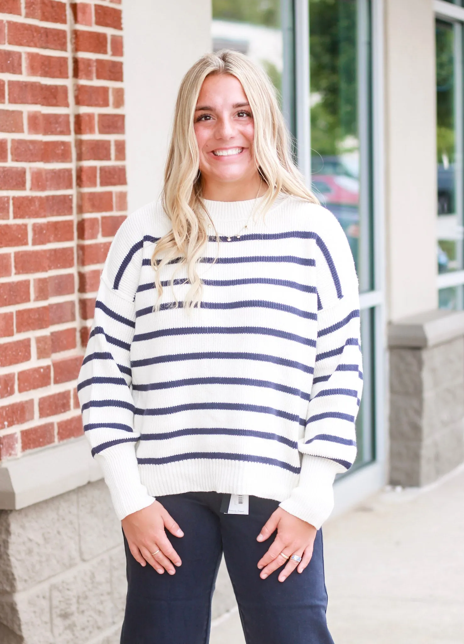 Song From the Heart Striped Sweater