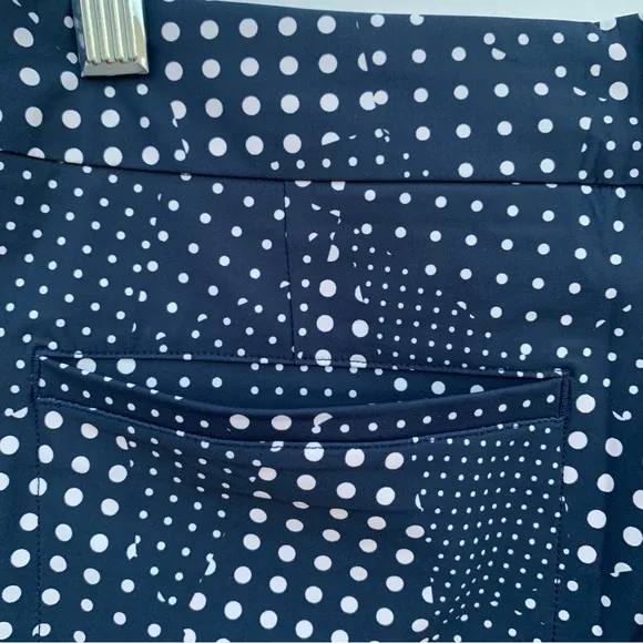 SPANX 4” Sunshine Short Women’s Navy Blue / White XL 50473R Sunshine Collection