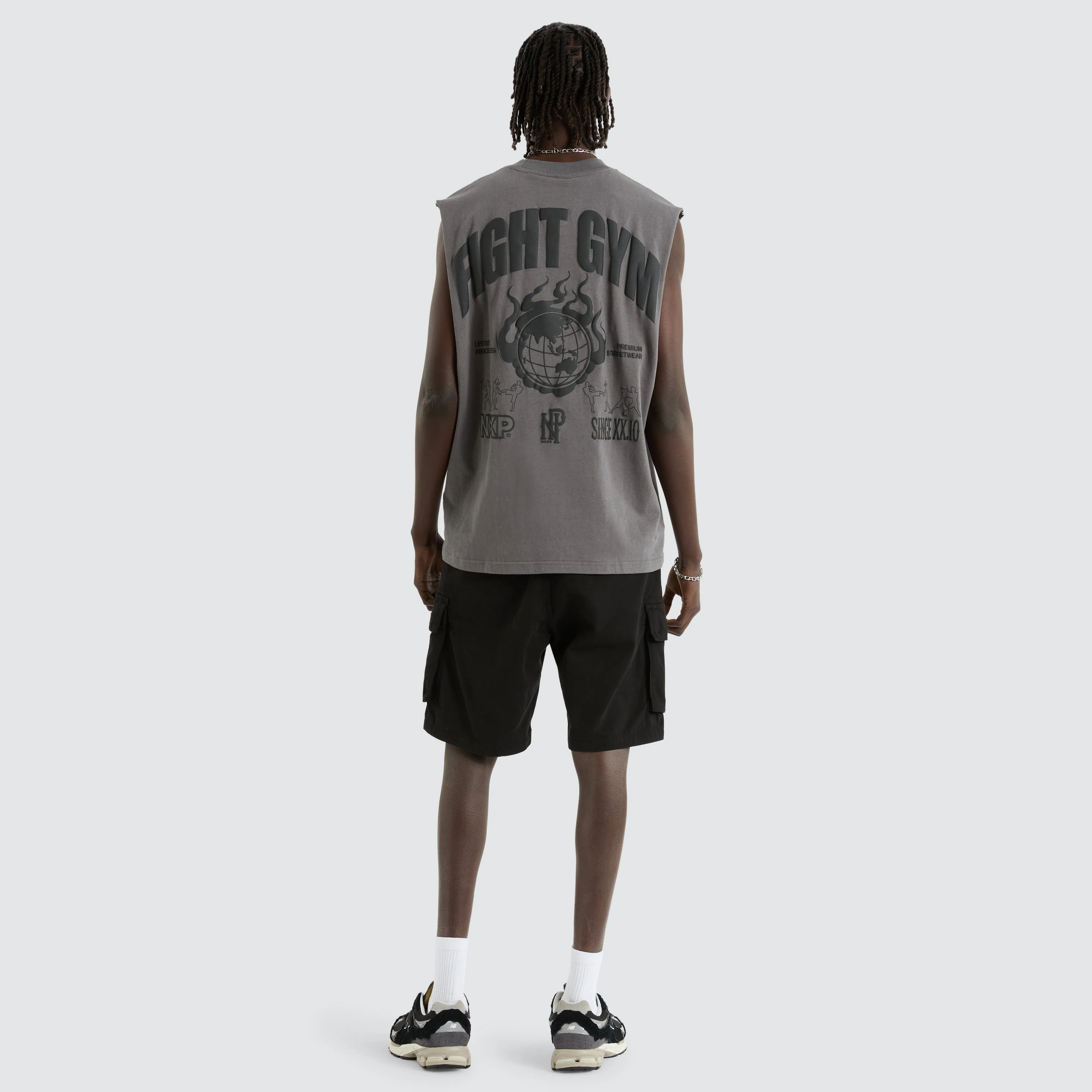 Spar Street Muscle Charcoal