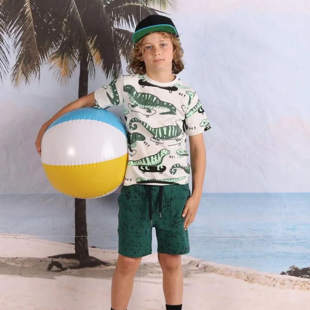 Speckle Short - Green