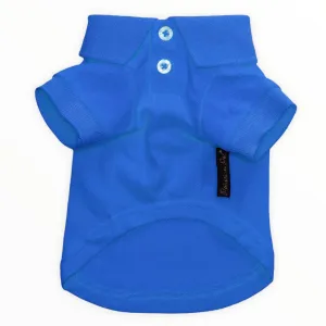 sport polo tee - blue - few left!