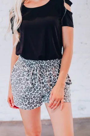 Spot On Leopard Lounge Shorts