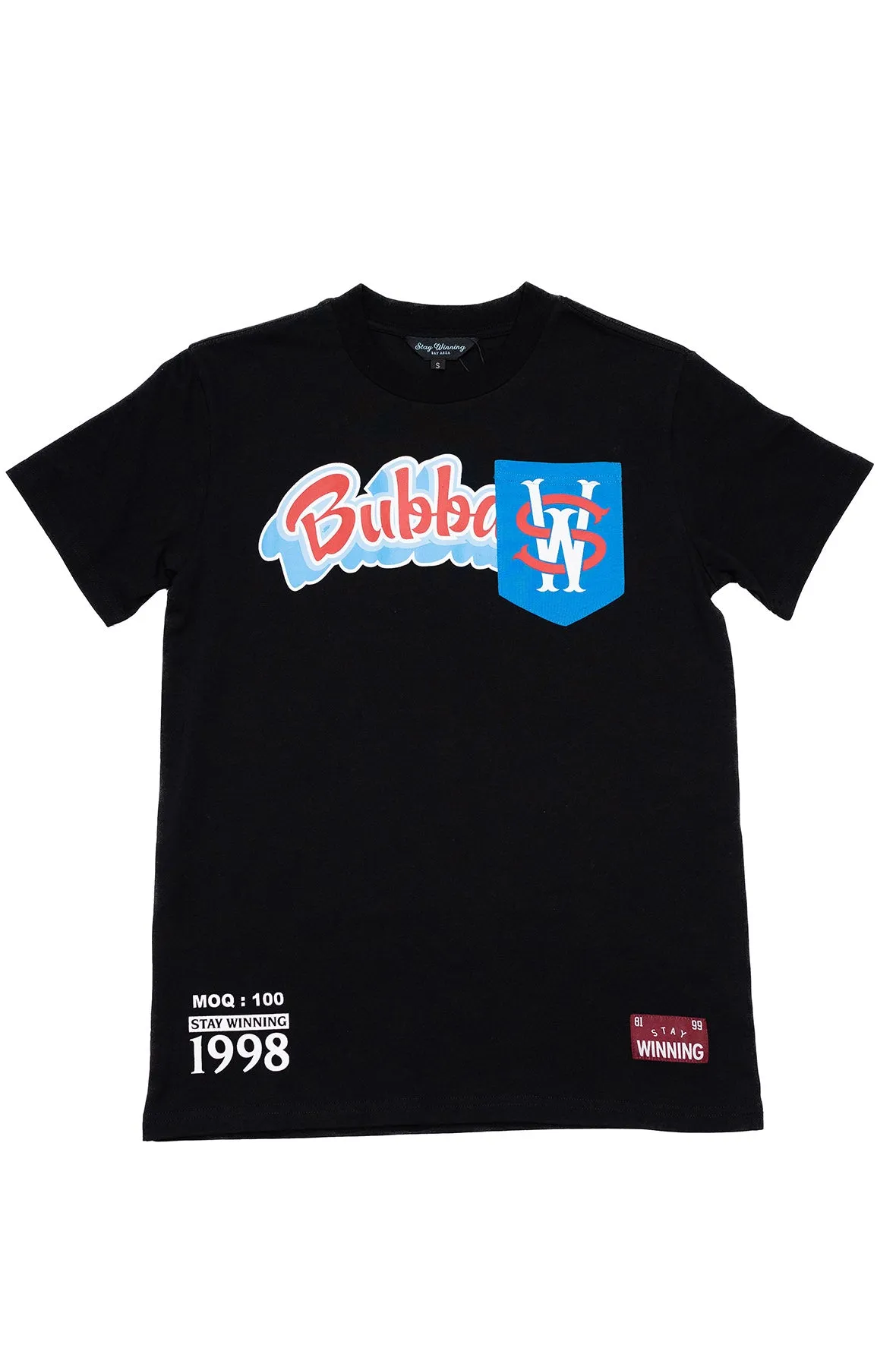 Stay Winning Bubbas Pocket Tee (Black)