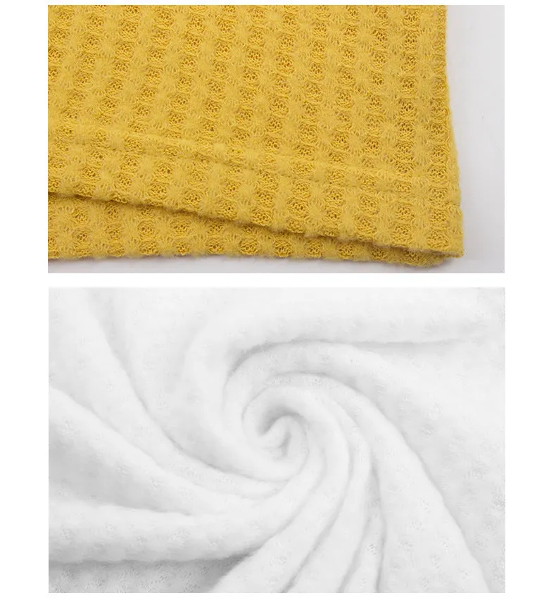 Stitching Tops T-shirt Autumn and Winter Long-sleeved Sweater