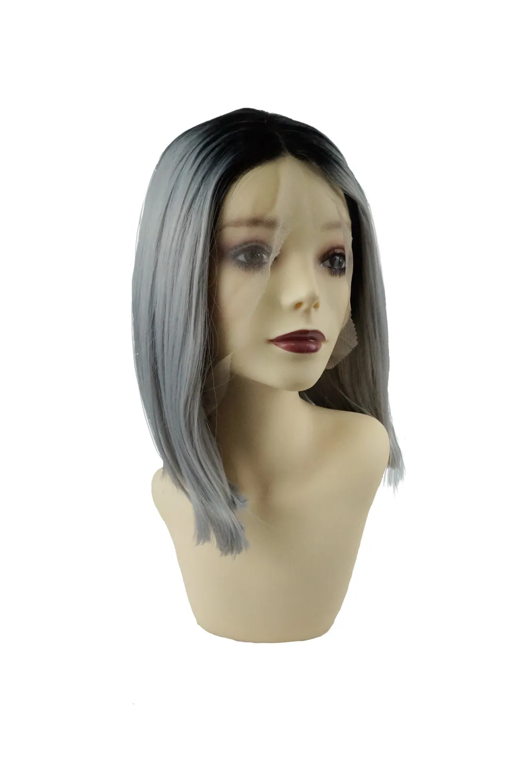 Storm｜Synthetic Swiss Lace Front Wig